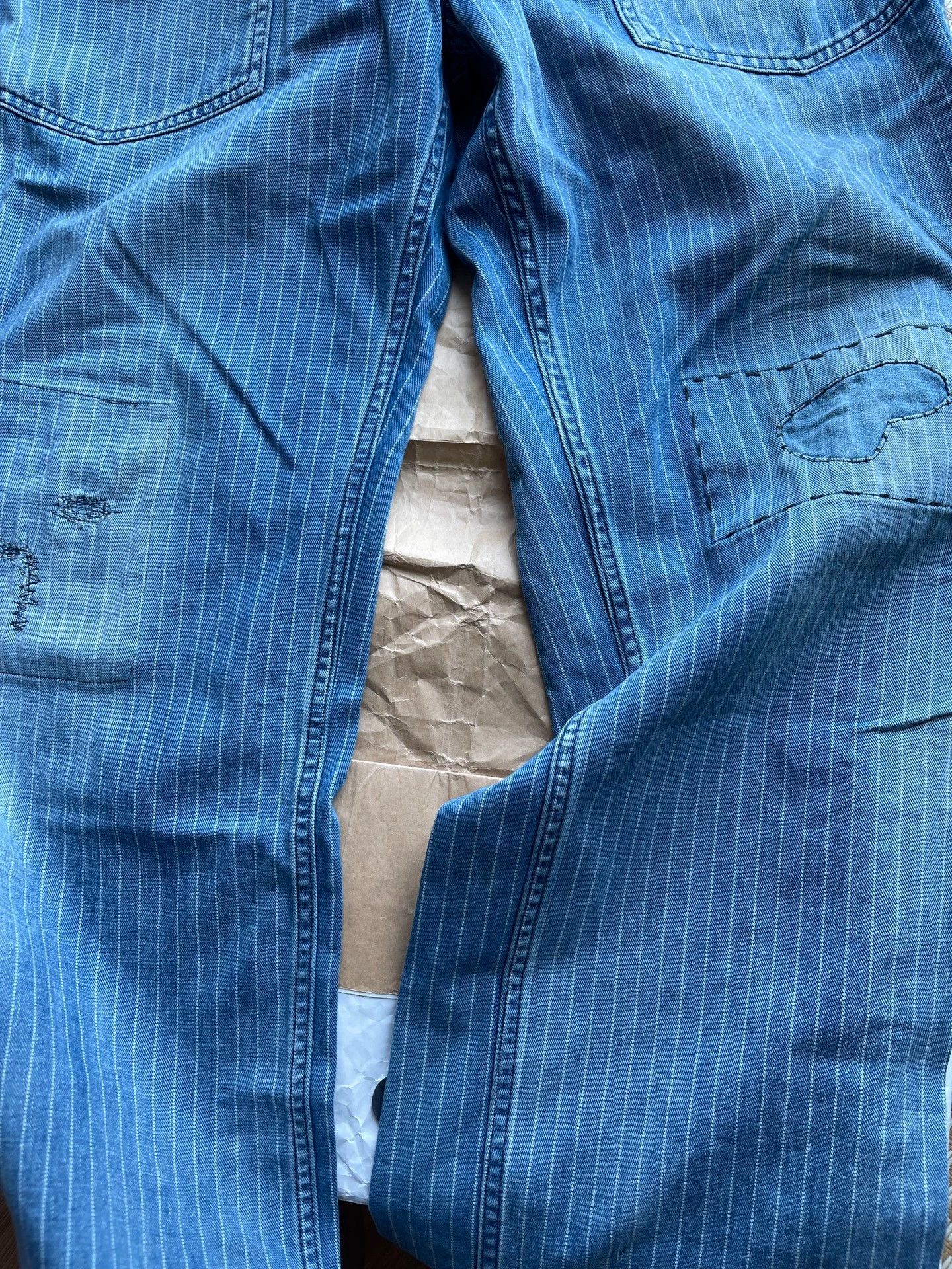Visvim visvim 15ss carpenter dmgd wabash indigo mud wash Size US 34 / EU 50 - 8 Thumbnail