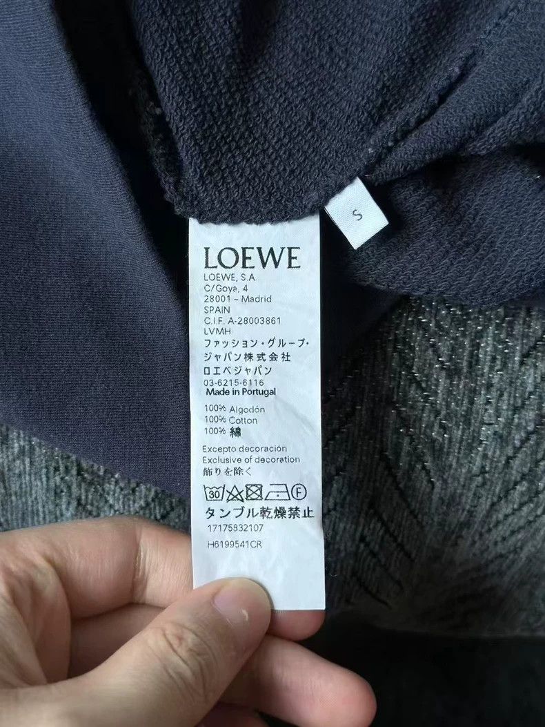Loewe LOEWE Embroidered logo hoodie Size S / US 4 / IT 40 - 3 Thumbnail