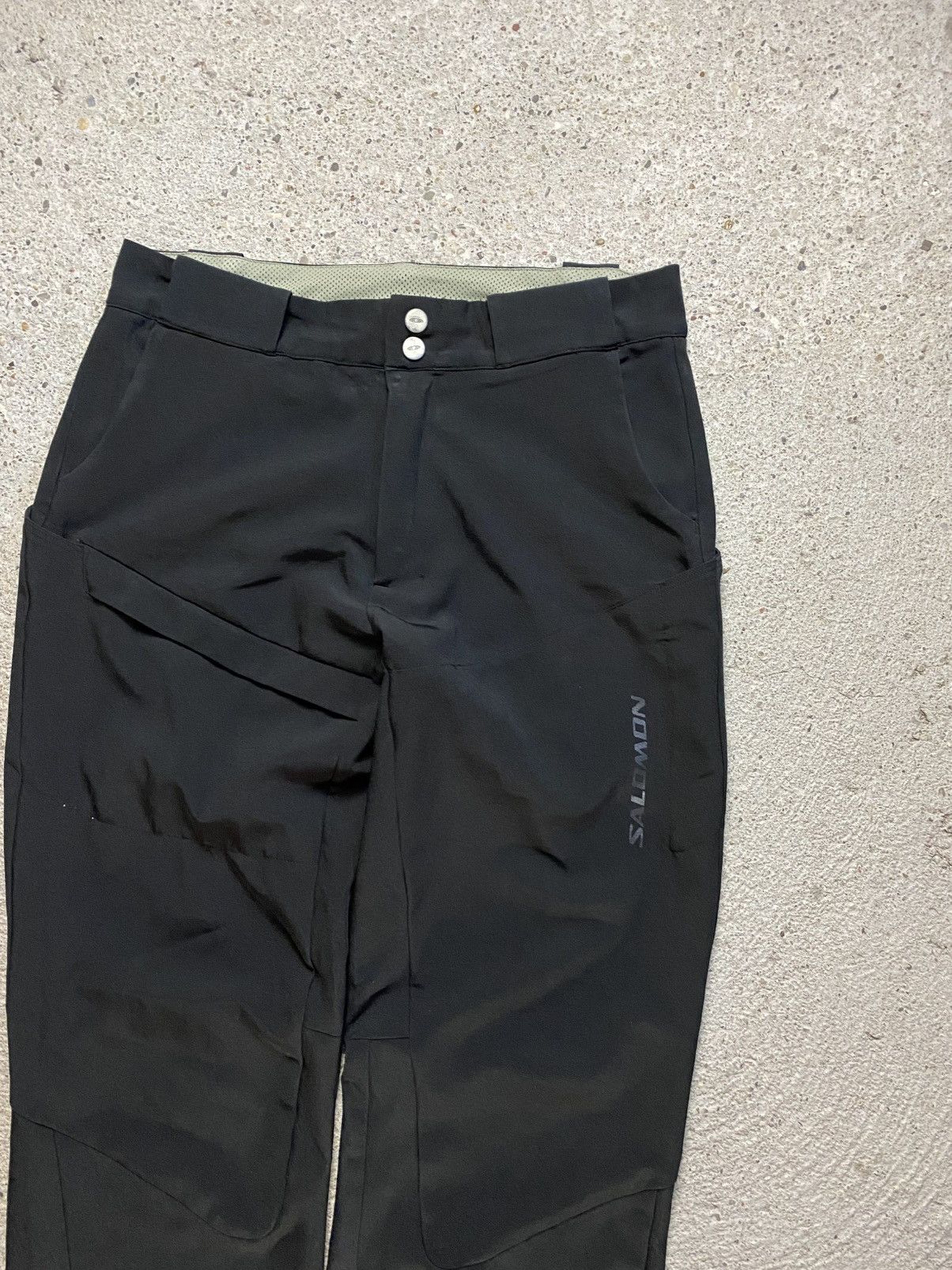 Salomon Salomon track trousers pants mountain black Gorpcore Size US 34 / EU 50 - 2 Thumbnail