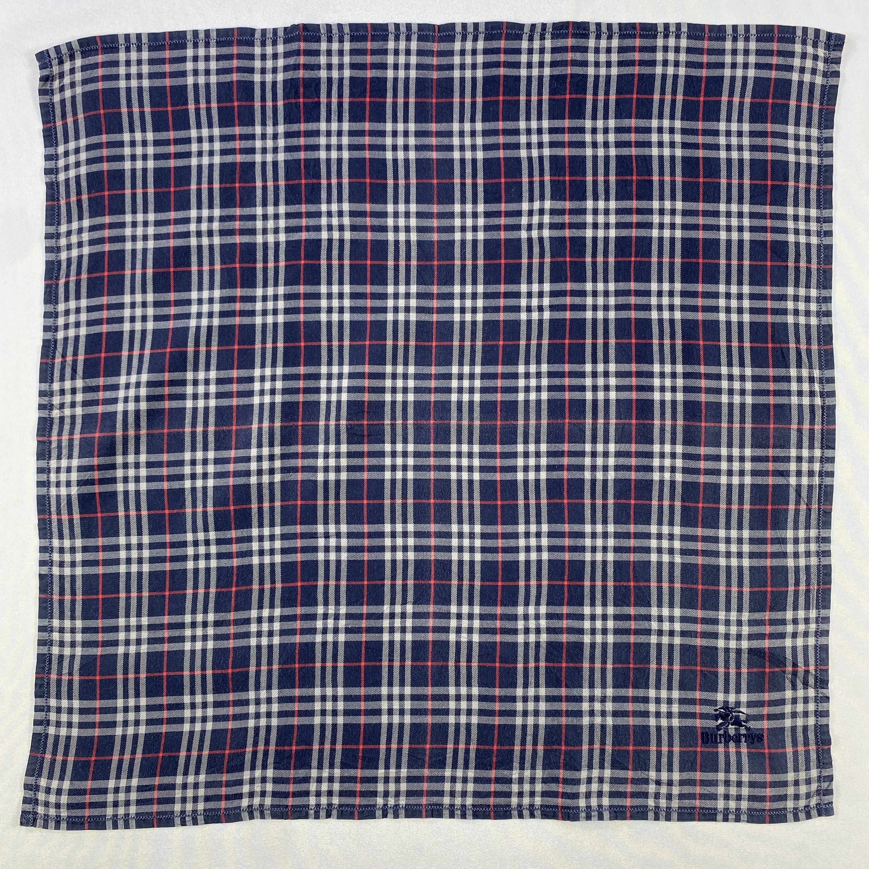 Burberry × Vintage Burberry Bandana/ Handkerchief / Neckerchief Size ONE SIZE - 1 Thumbnail