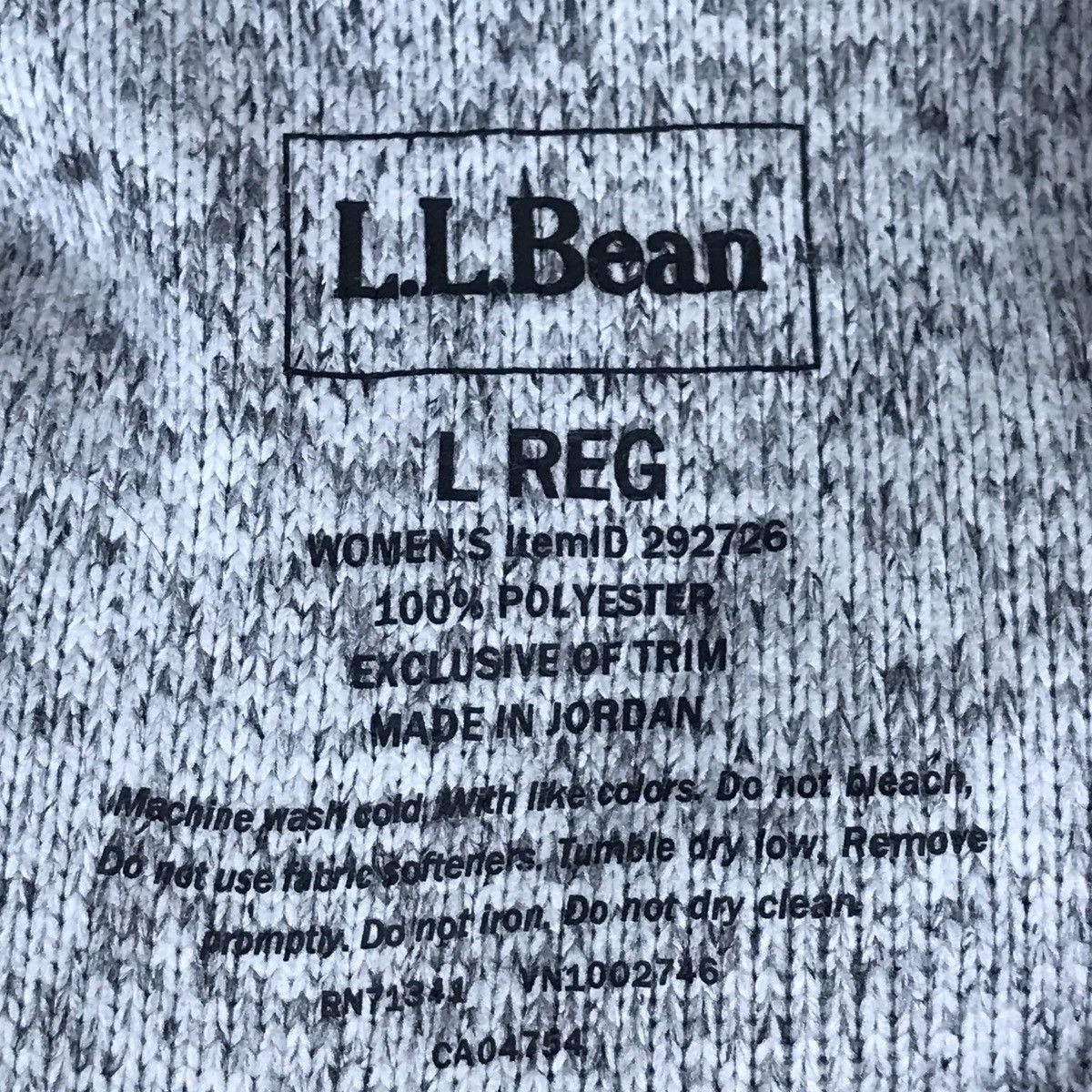 L.L. Bean Vintage L.L. Bean Quarter Button Pullover Jumper Sweatshirt Size US L / EU 52-54 / 3 - 7 Thumbnail