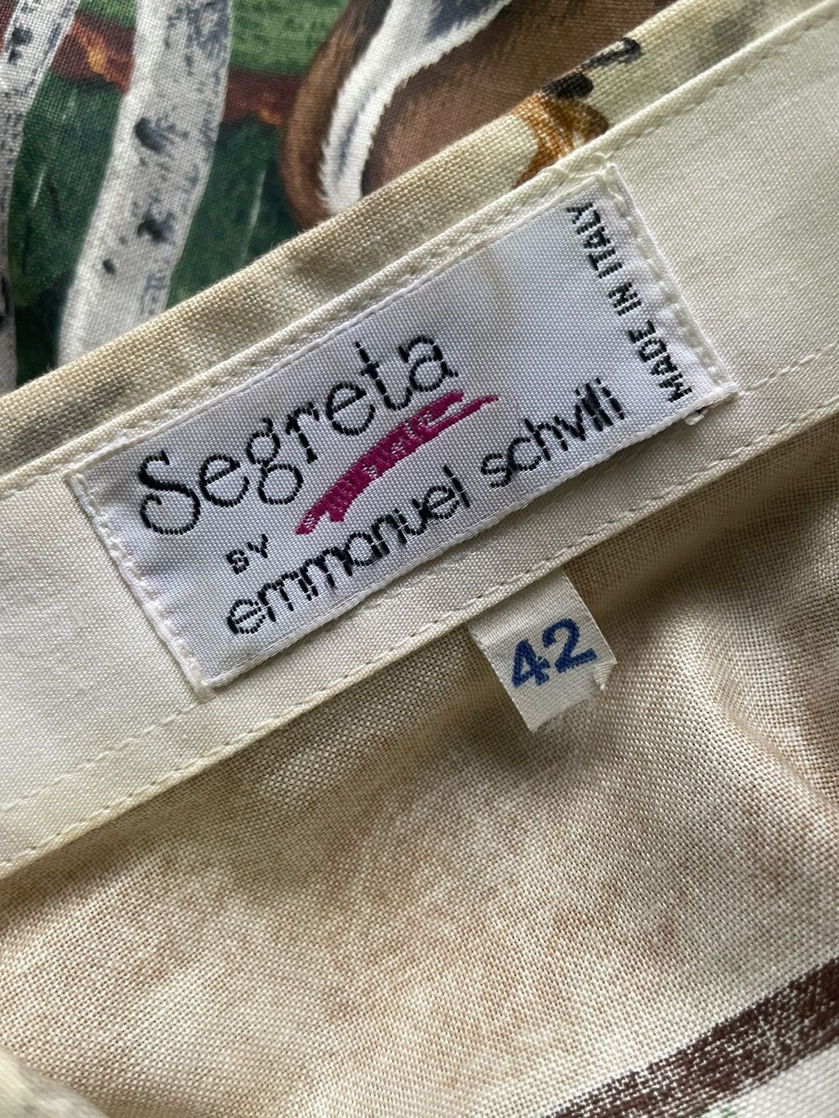 Other Vintage Segreta Emmanuel schvill Shirt Size US M / EU 48-50 / 2 - 10 Thumbnail
