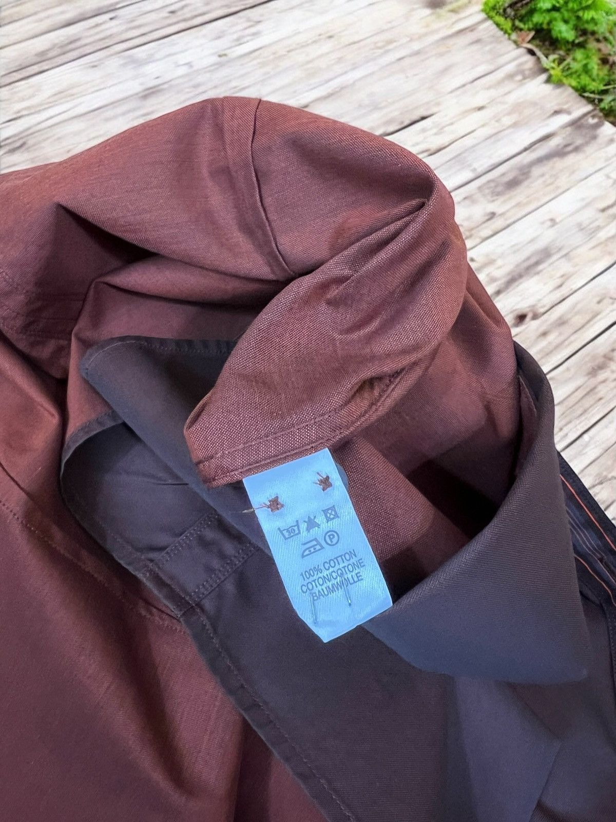 Paul Smith Paul Smith long sleeve shirt size S burgundy Size US S / EU 44-46 / 1 - 6 Thumbnail
