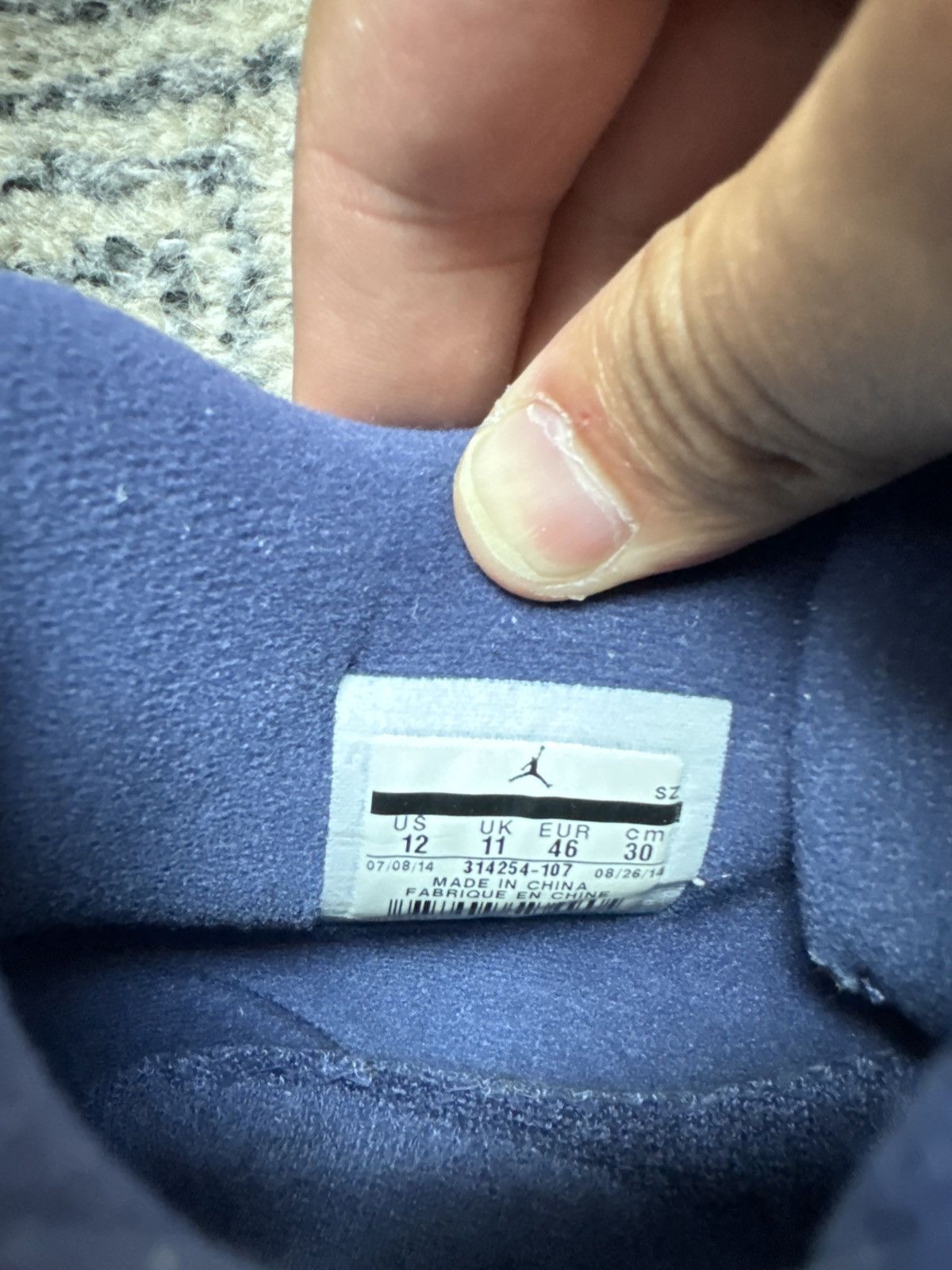 Jordan Brand Jordan 4 Columbia size 12 Size US 12 / EU 45 - 6 Thumbnail
