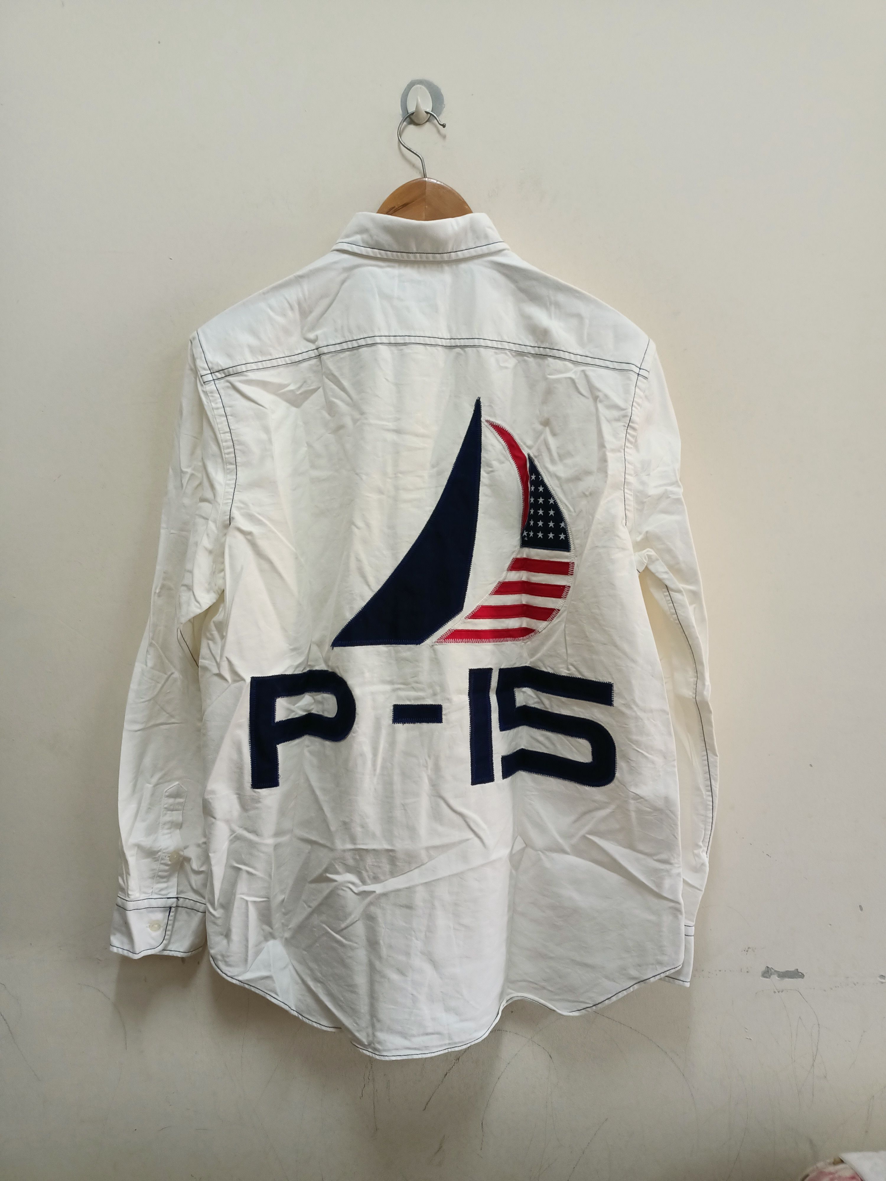 Polo Ralph Lauren Polo Ralph Lauren Relaxed Fit P-15 Sailing Shirt Size US XL / EU 56 / 4 - 1 Thumbnail