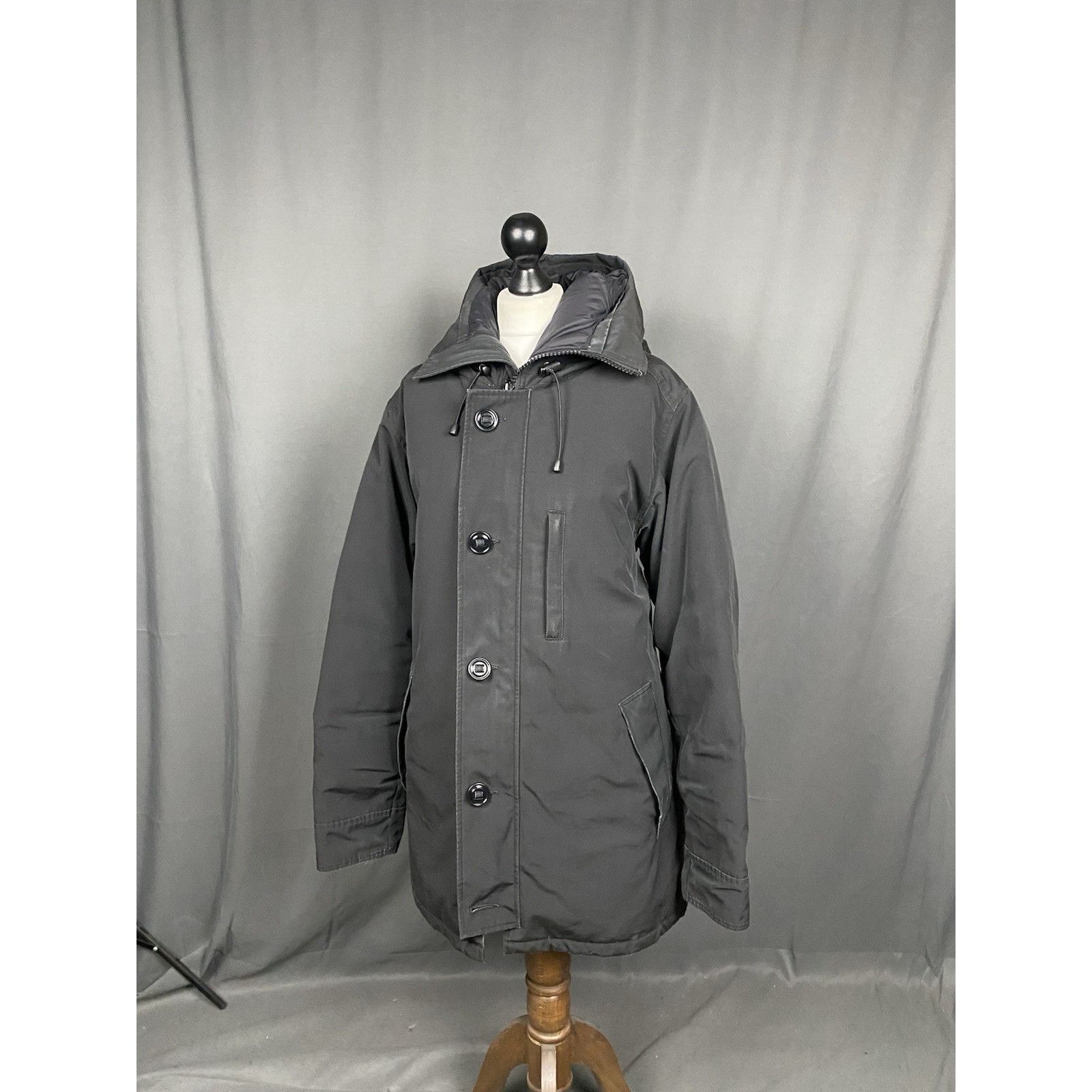 Canada Goose Canada Goose Women's Black Down Insulated Parka Jacket Size Size L / US 10 / IT 46 - 4 Thumbnail