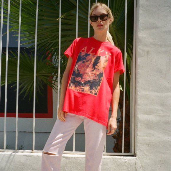 Alyx Alyx 2017 Open Back Zip Tee Rot ❤️ Size US L / EU 52-54 / 3 - 3 Thumbnail