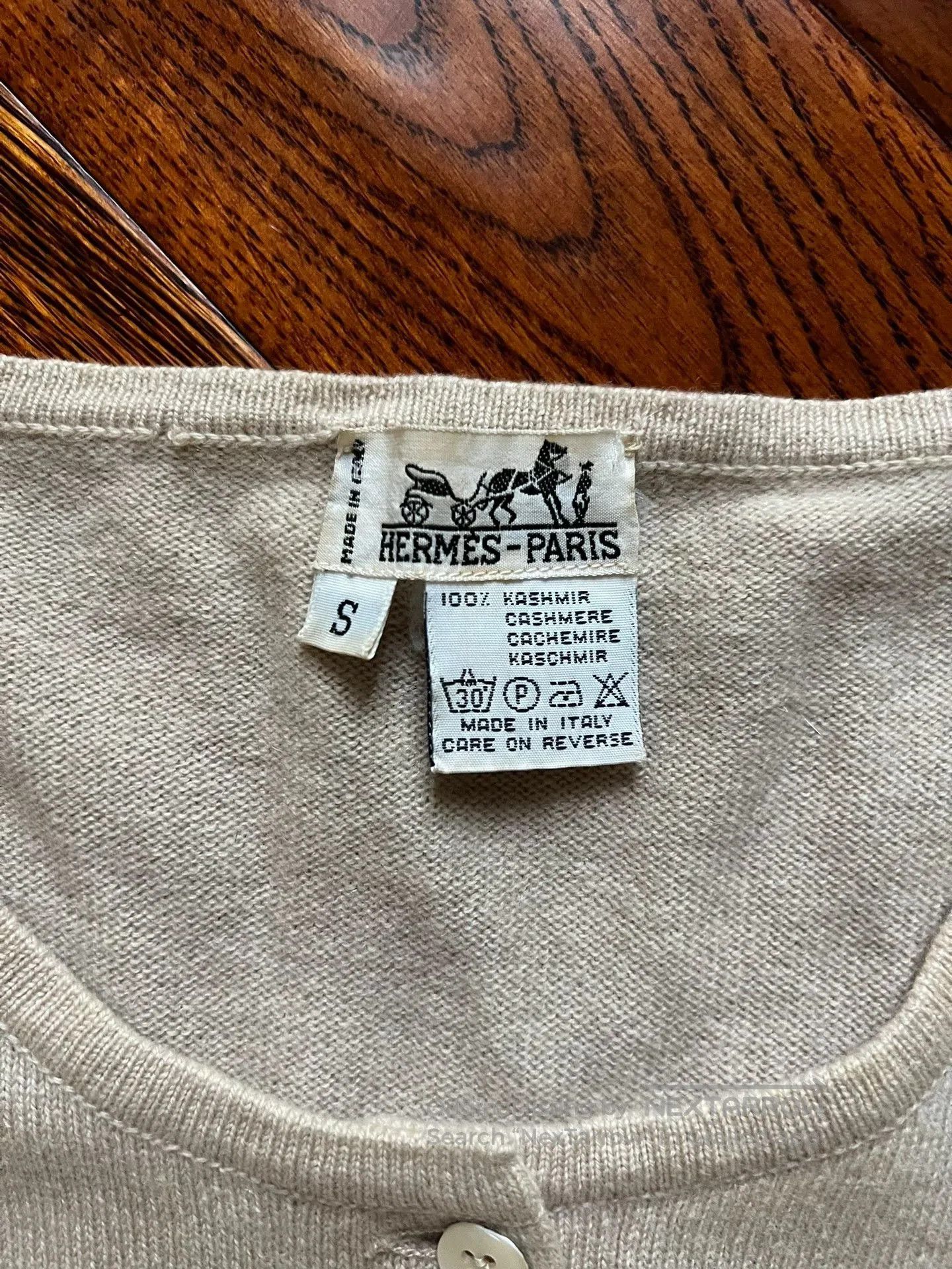 Hermes Hermès Women's Cashmere Cardigan. Size S / US 4 / IT 40 - 4 Thumbnail