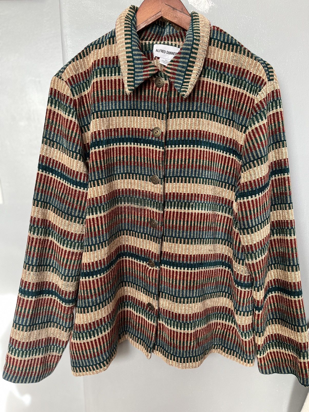 Vintage ALFRED DUNNER VINTAGE SWEATER Size M / US 6-8 / IT 42-44 - 1 Thumbnail