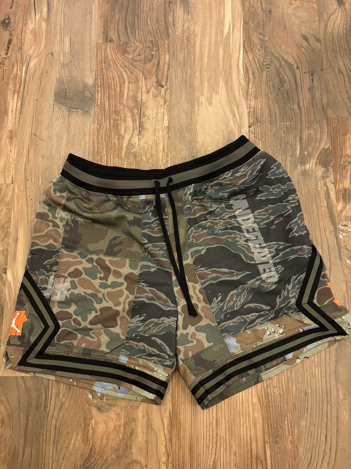 Nike Undefeated x Jordan Camo Basketball Short Size XXL | Grailed