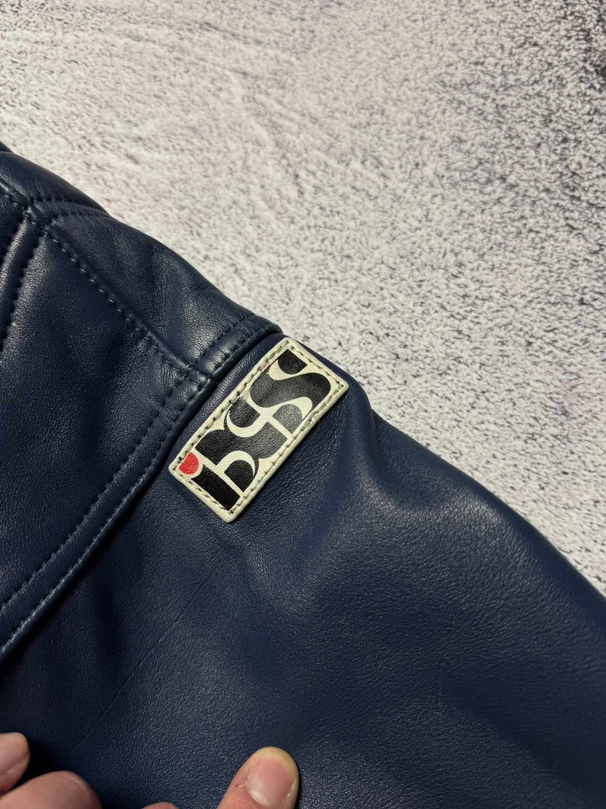 Genuine Leather Vintage IXS Echtes Leder Leather Jacket Moto Racing Style Size US S / EU 44-46 / 1 - 3 Thumbnail