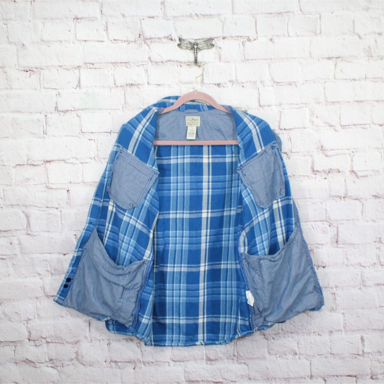 L.L. Bean LL Bean Men's 1912 Overshirt Long Sleeve Flannel Size US M / EU 48-50 / 2 - 10 Thumbnail