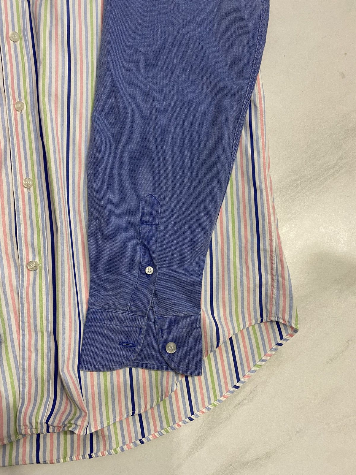 Harmont & Blaine Harmont & Blain striped shirt patchwork crazy XL mulitcolors Size US XL / EU 56 / 4 - 6 Thumbnail