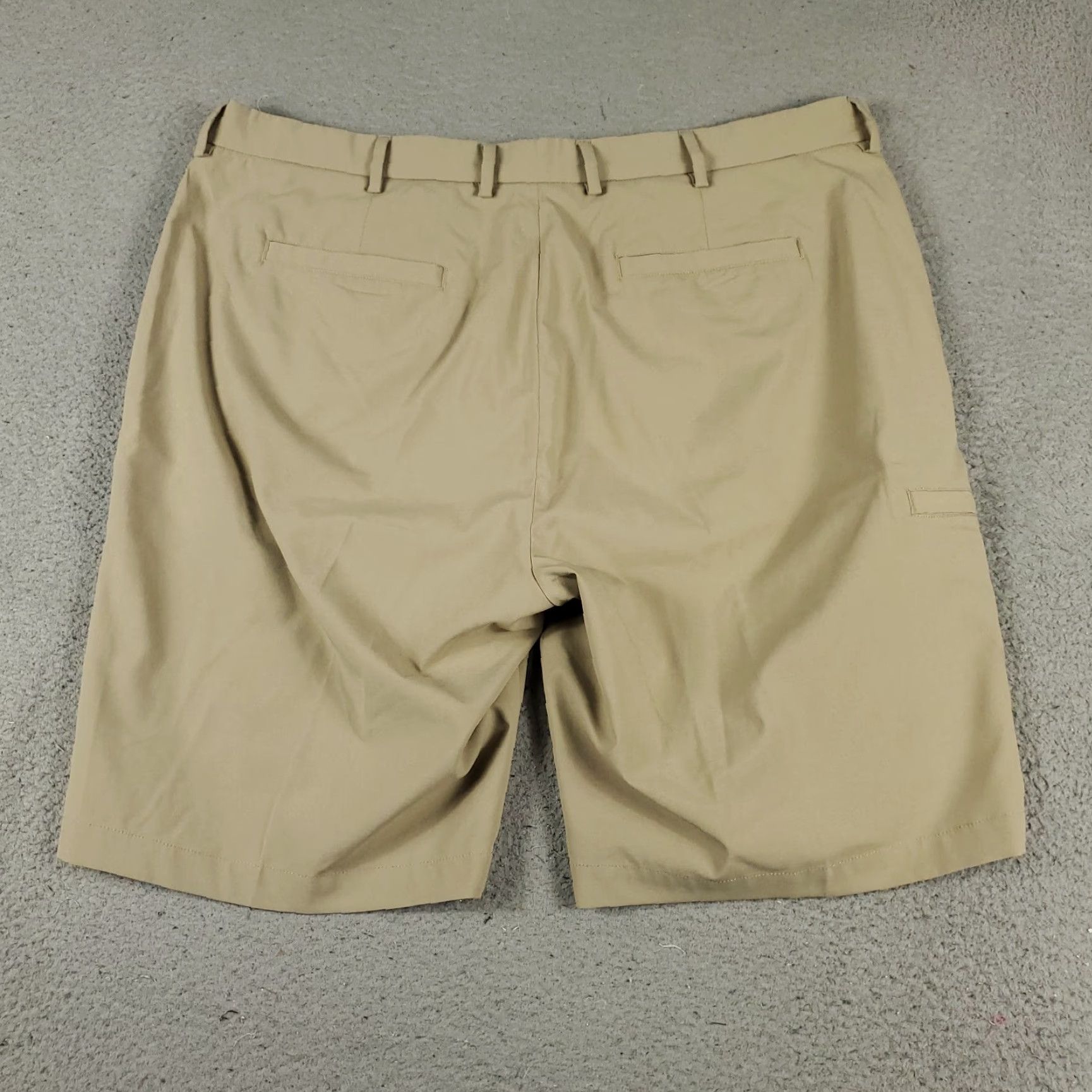 Vintage Greg Norman Shorts Mens 40 Beige Flat Front Chino Golf Casual Size US 40 / EU 56 - 7 Thumbnail