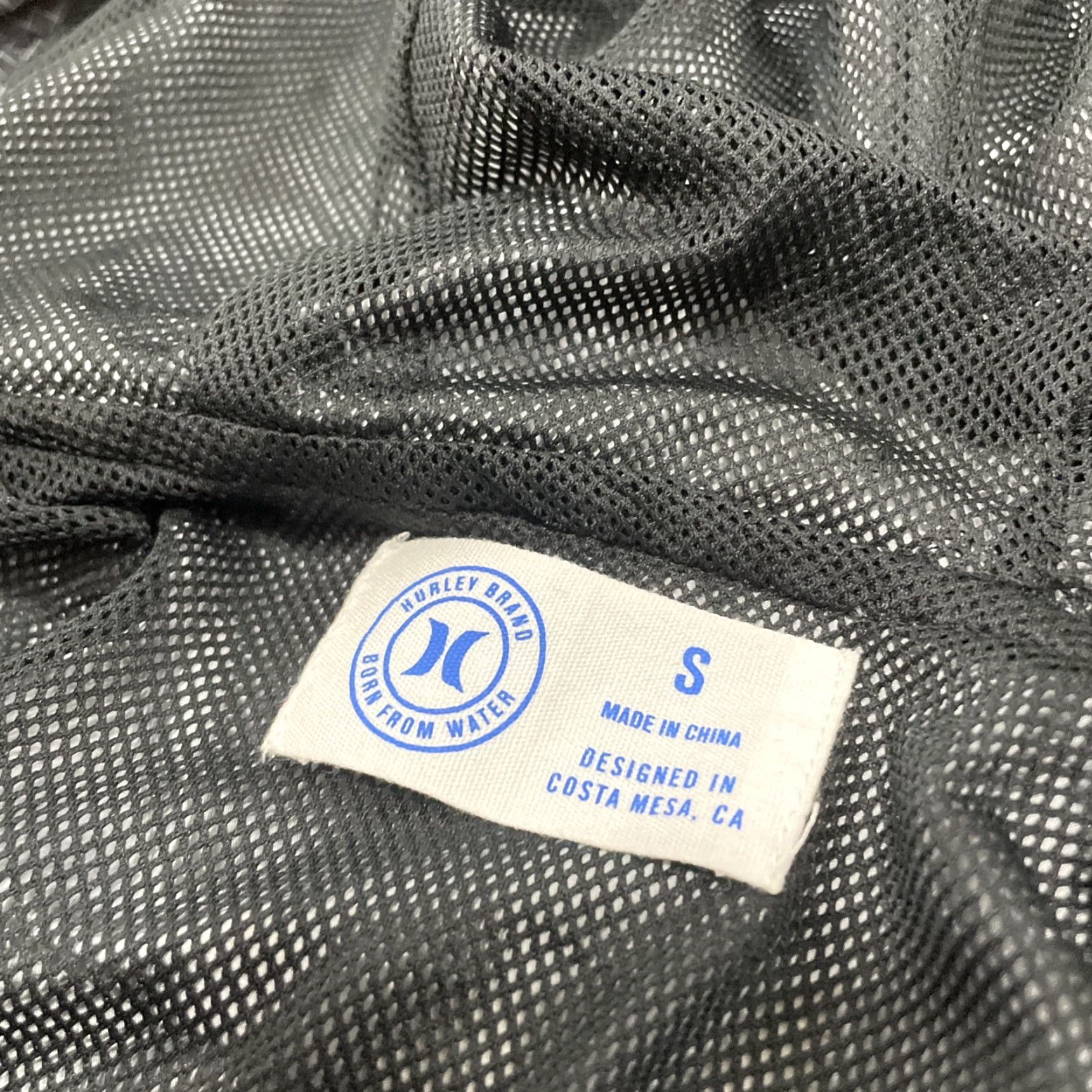 Hurley Hurley Men’s Jacket Windbreaker Hooded Zip Logo Colorblock Weatherproof, Small, Blue, Casual, Regular Fit, Winter Spring Fall, Men’s, Jacket Size US S / EU 44-46 / 1 - 5 Thumbnail