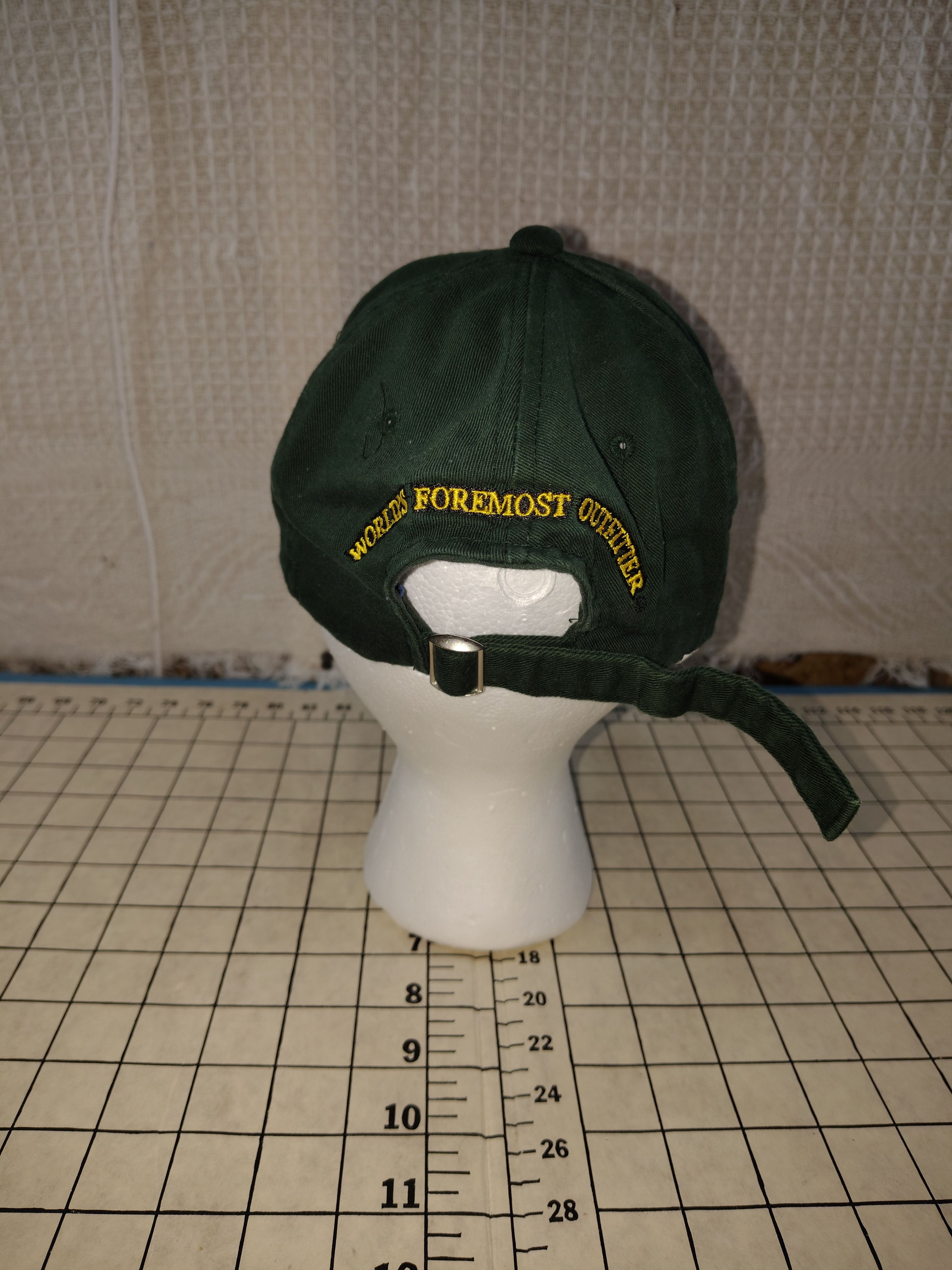 Cabelas Men's Vintage 90's Green Cabela's Adjustable Hat Size ONE SIZE - 4 Thumbnail