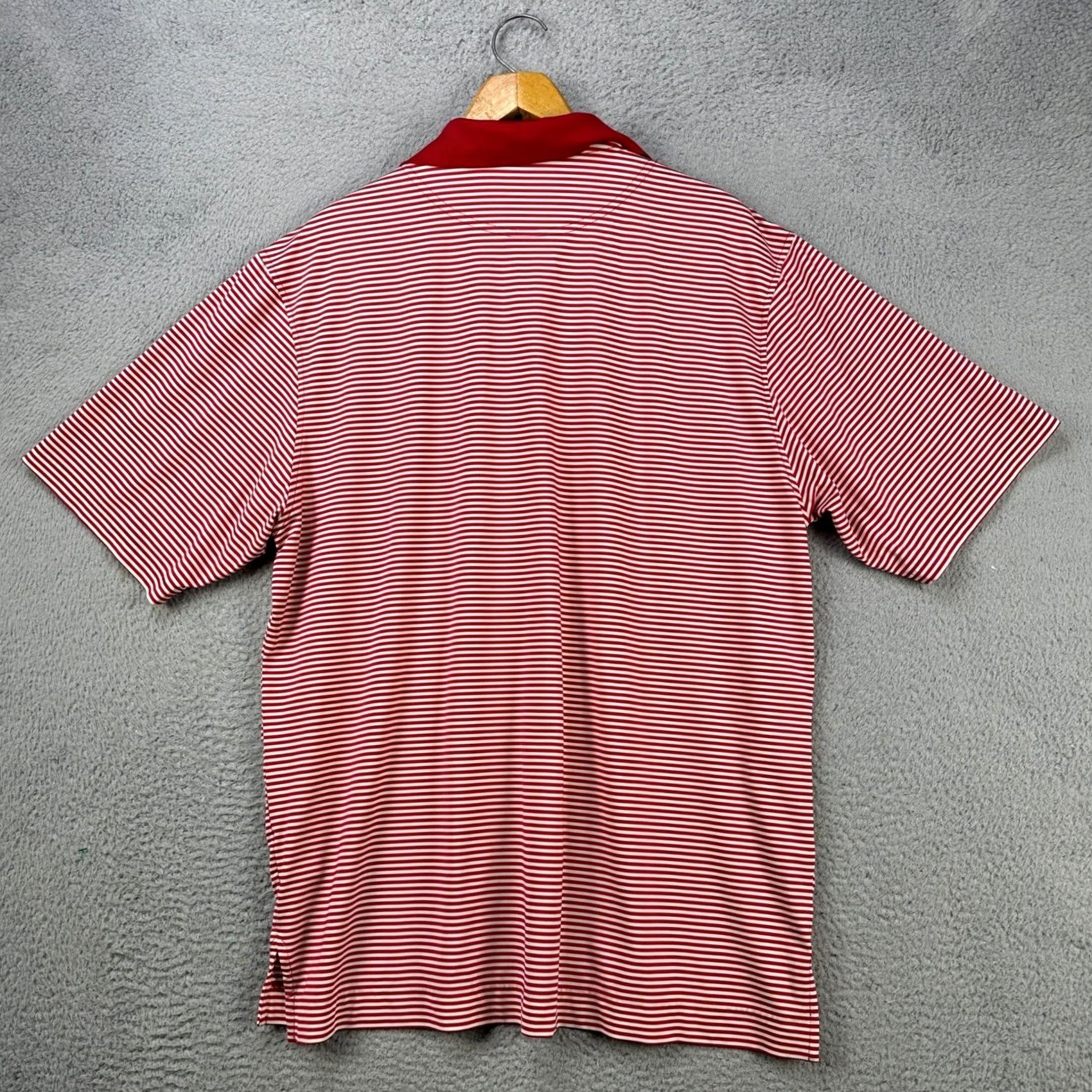 Footjoy FootJoy U.S Amateur Atlanta Athletic Club Shirt Golf Polo Mens XL Red Stripes Adult Polo Shirt Outdoor Golf Mens Size US XL / EU 56 / 4 - 3 Thumbnail