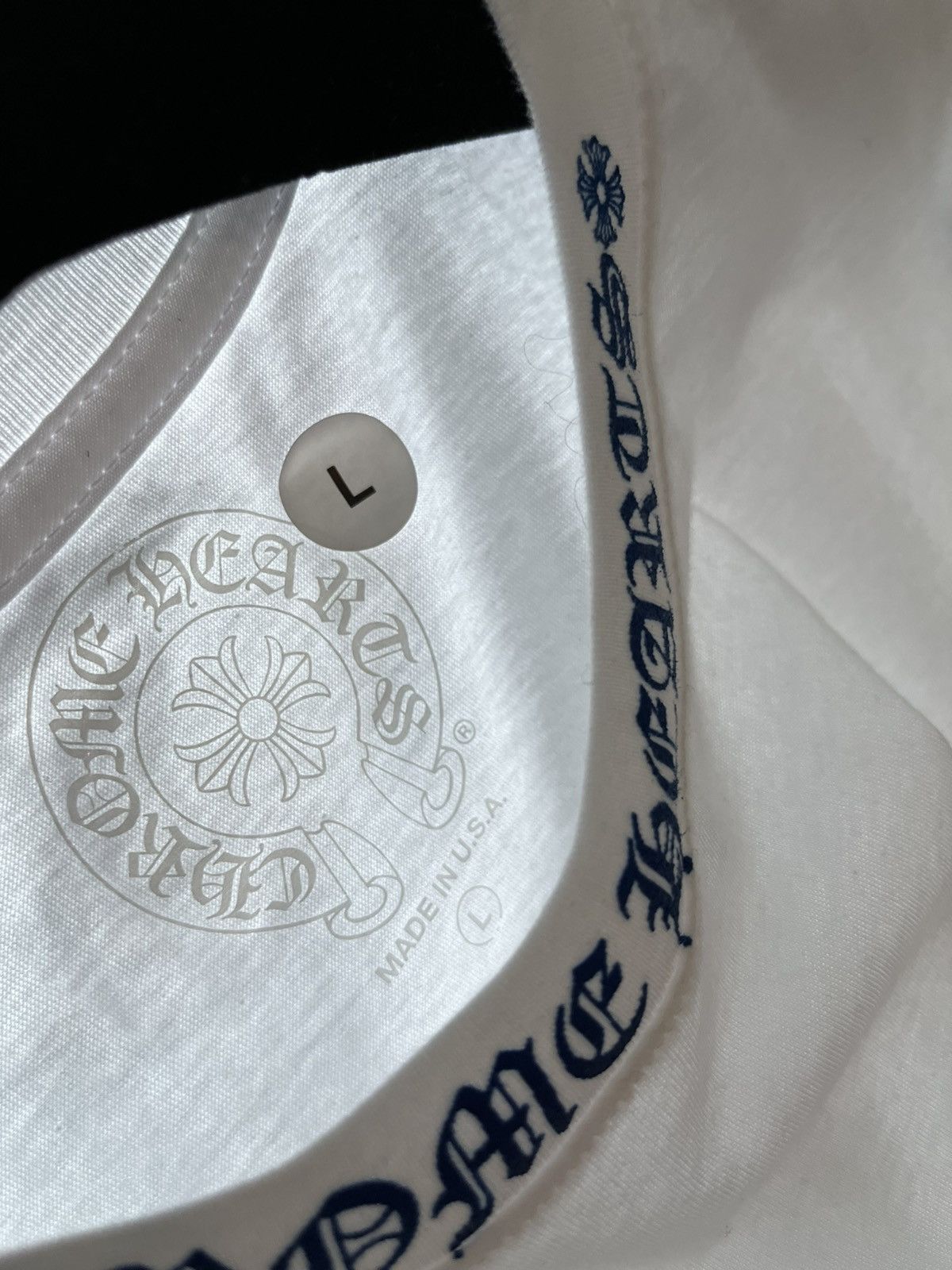 Chrome Hearts RARE Chrome Hearts Logo Tee T-shirt Brand New Size US L / EU 52-54 / 3 - 18 Thumbnail