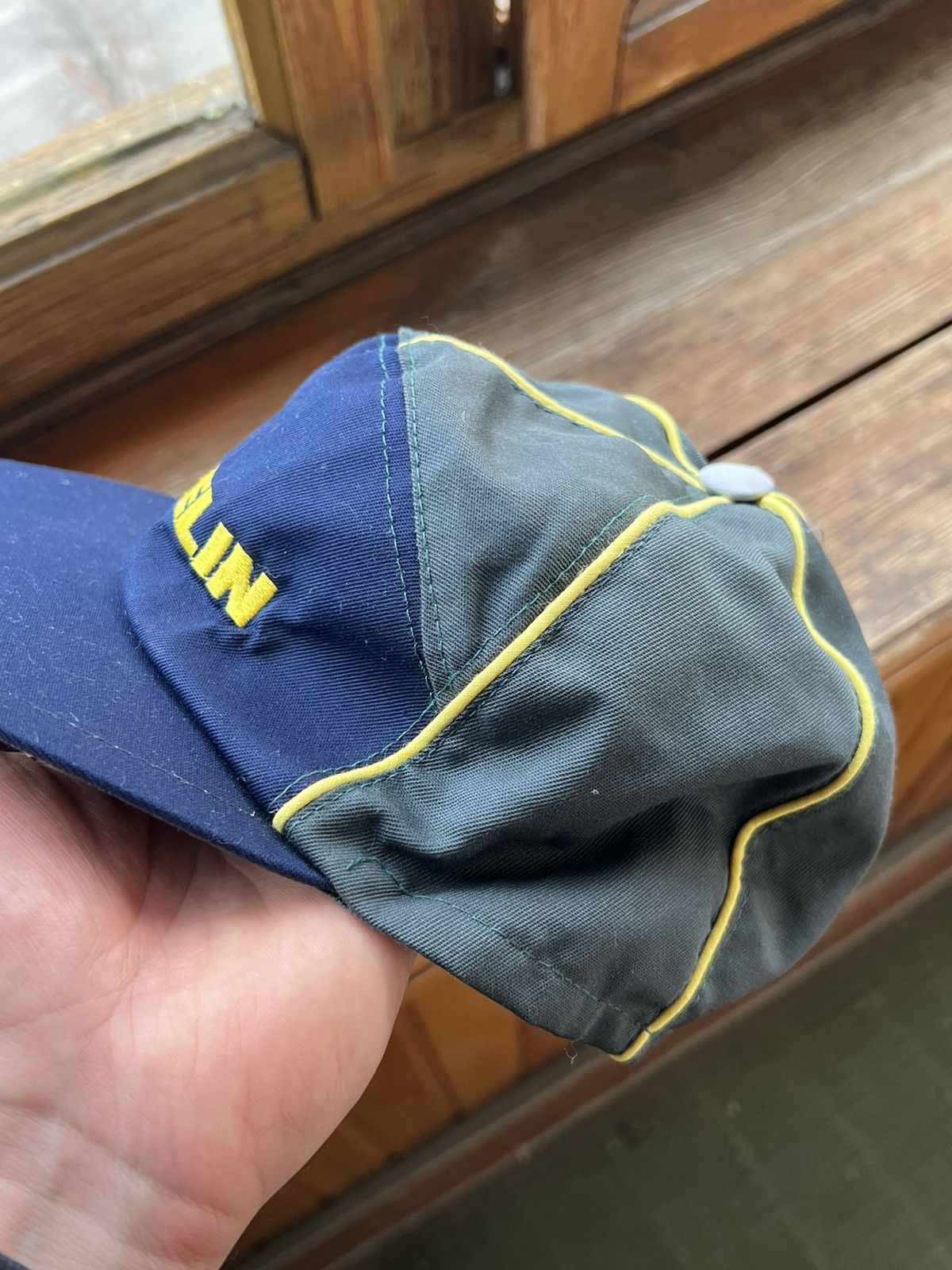 Vintage Vintage Michelin Racing Cap Hat Baseball 90s Size ONE SIZE - 5 Thumbnail