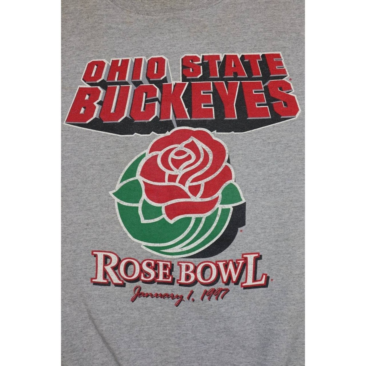 Starter 90s Ohio State Buckeyes Rose Bowl Sweatshirt Men's 2XL Size US XXL / EU 58 / 5 - 4 Thumbnail