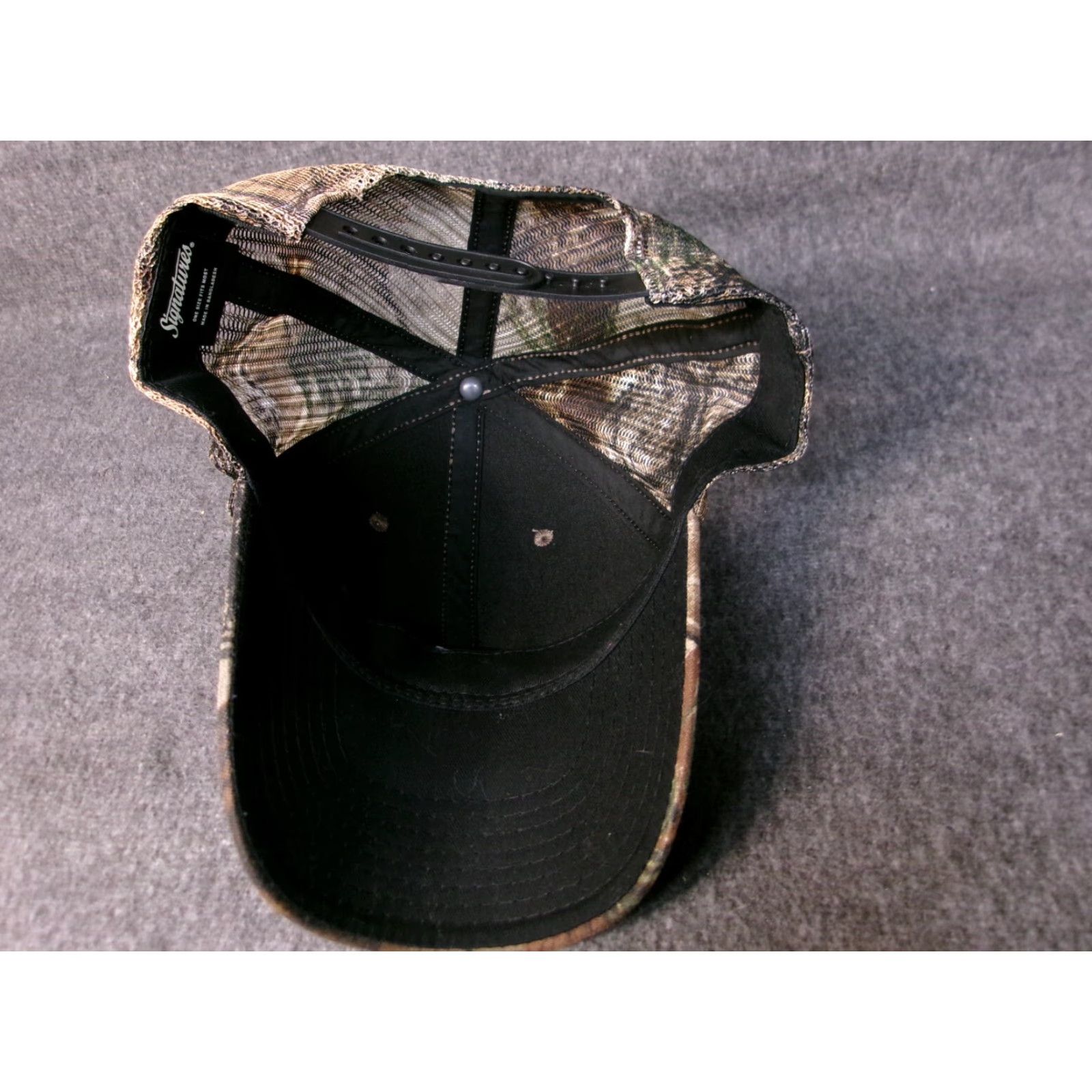 Vintage VINTAGE Signature Camo Hat Cap Snap Back Adjustable Adult Green Hunting Outdoor Men Baseball Cap Classic Dad Hunting Outdoor Mens Size ONE SIZE - 6 Thumbnail