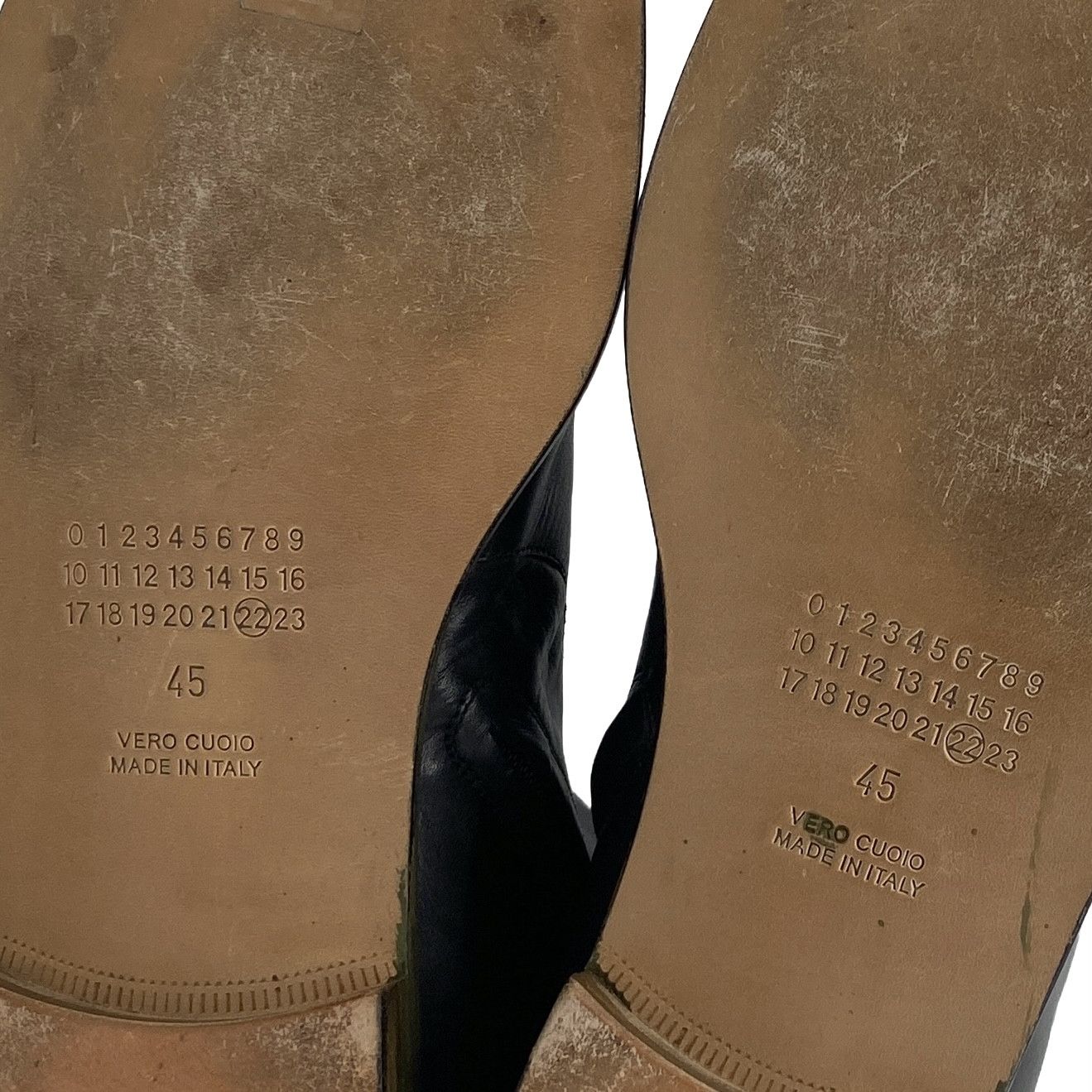 Maison Margiela MAISON MARTIN MARGIELA LINE 22 REPLICA CHELSEA BLACK BOOTS Size US 12 / EU 45 - 8 Thumbnail
