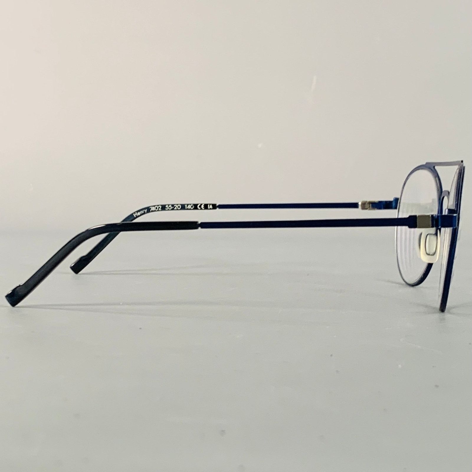 Other DE STIJL Henry Blue Metal Aviator Frames Eyewear Size ONE SIZE - 1 Thumbnail