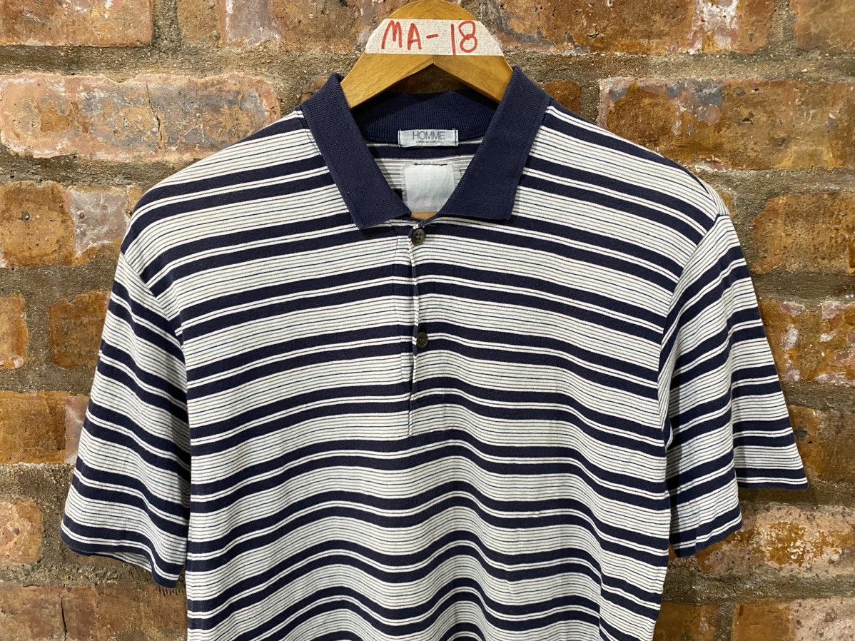 Comme des Garcons Homme 🔥OG 1970s CDGB Homme polo Size US M / EU 48-50 / 2 - 3 Thumbnail