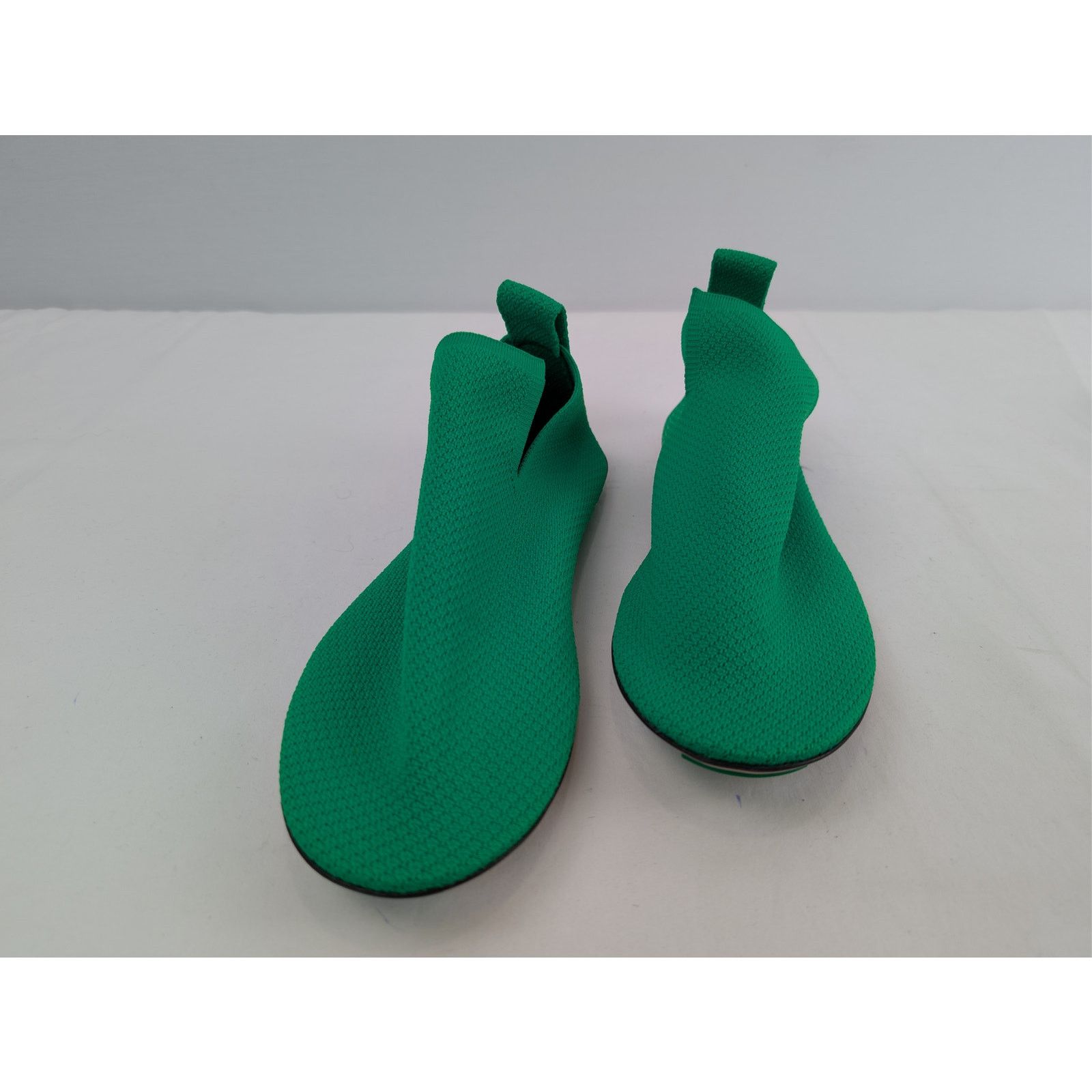 Bottega Veneta o1rshd1 Tech Knit Stretch Lattice Slippers in Green Size US 8 / EU 41 - 8 Thumbnail