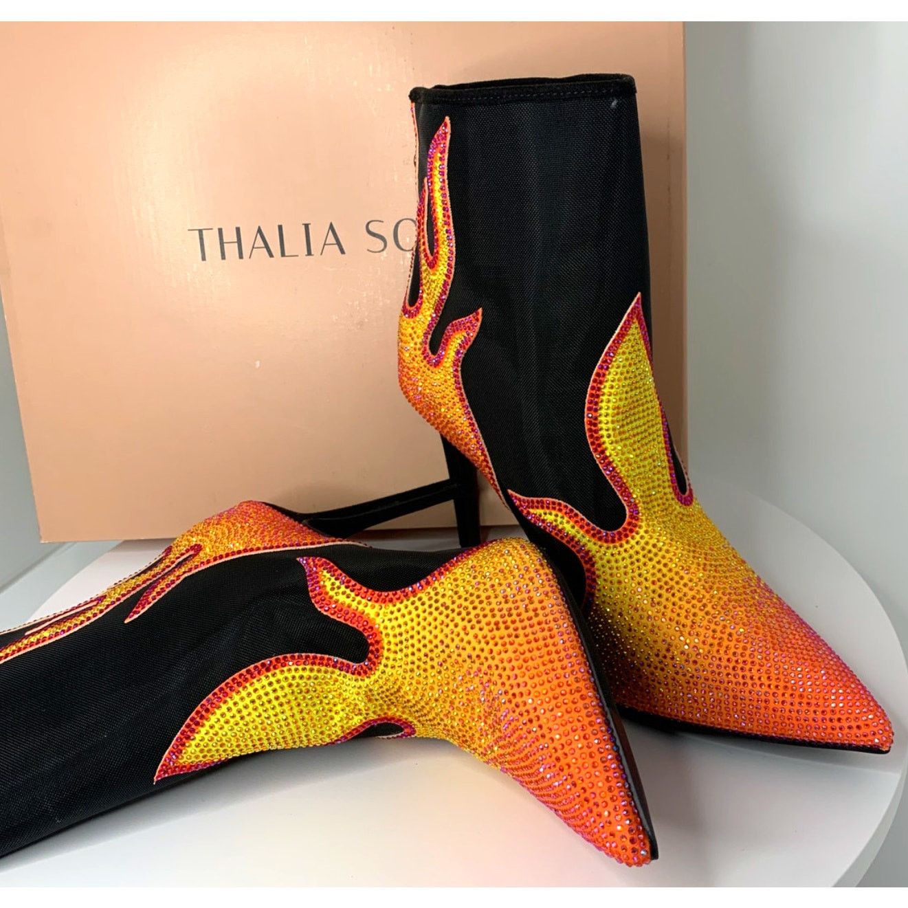 Other THALIA SODI Women's Embellished Dress Bootie | Size 10 | New Size US 10 / IT 40 - 2 Thumbnail