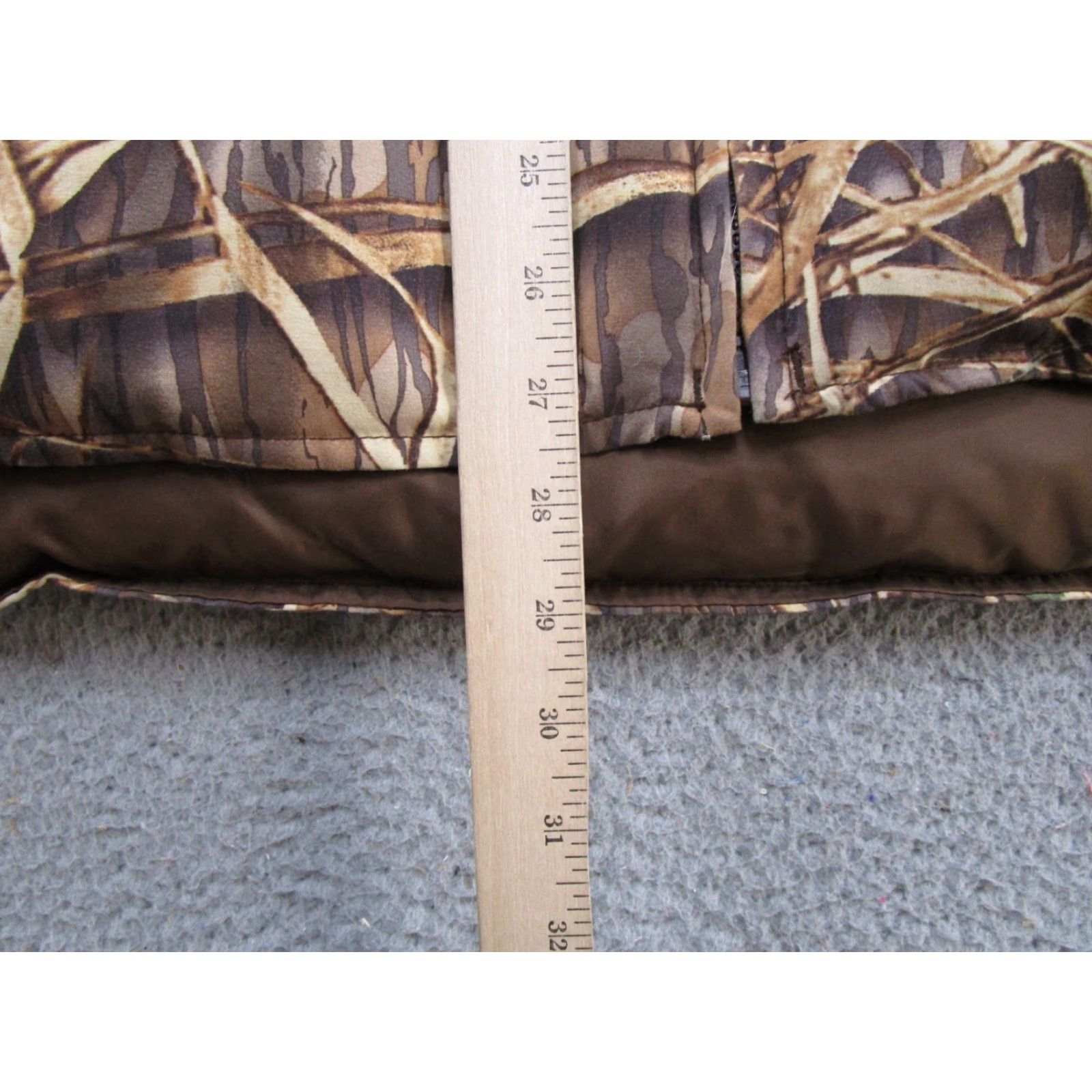 Vintage Gamehide Mossy Oak Shadow Grass Camouflage Puffer Down Fill Vest Men's L Size US L / EU 52-54 / 3 - 6 Thumbnail