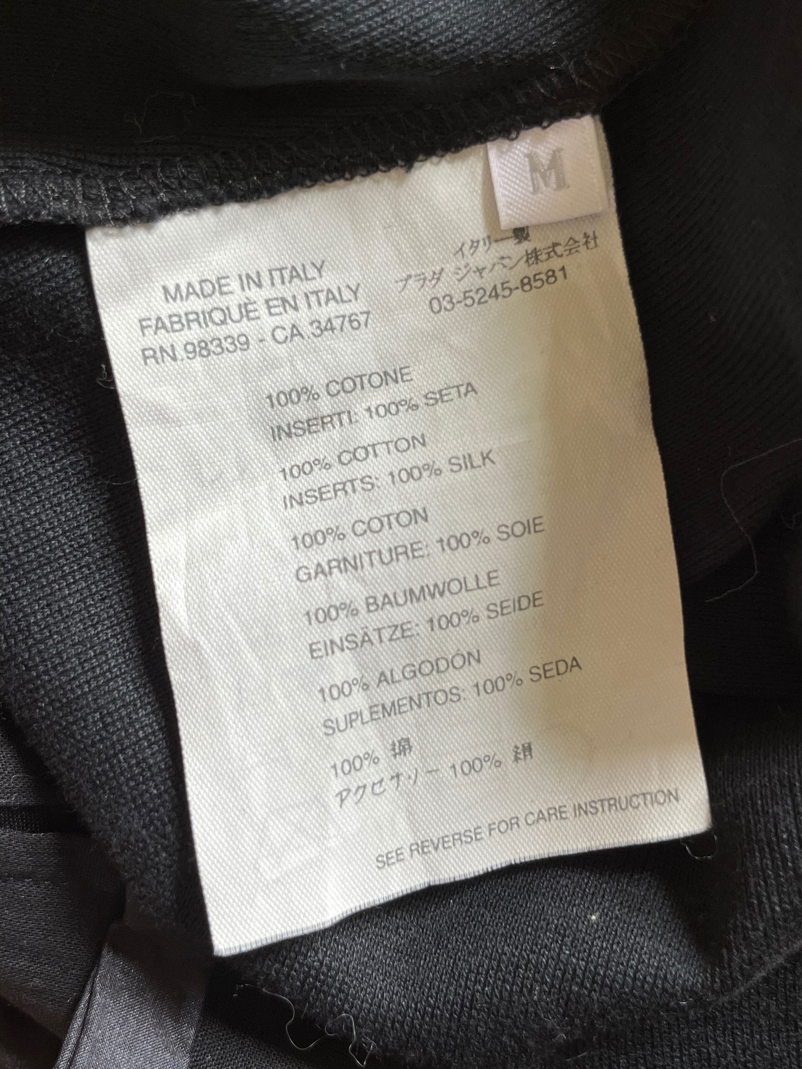 Miu Miu Miu Miu vintage top with silk insert Size M / US 6-8 / IT 42-44 - 3 Thumbnail