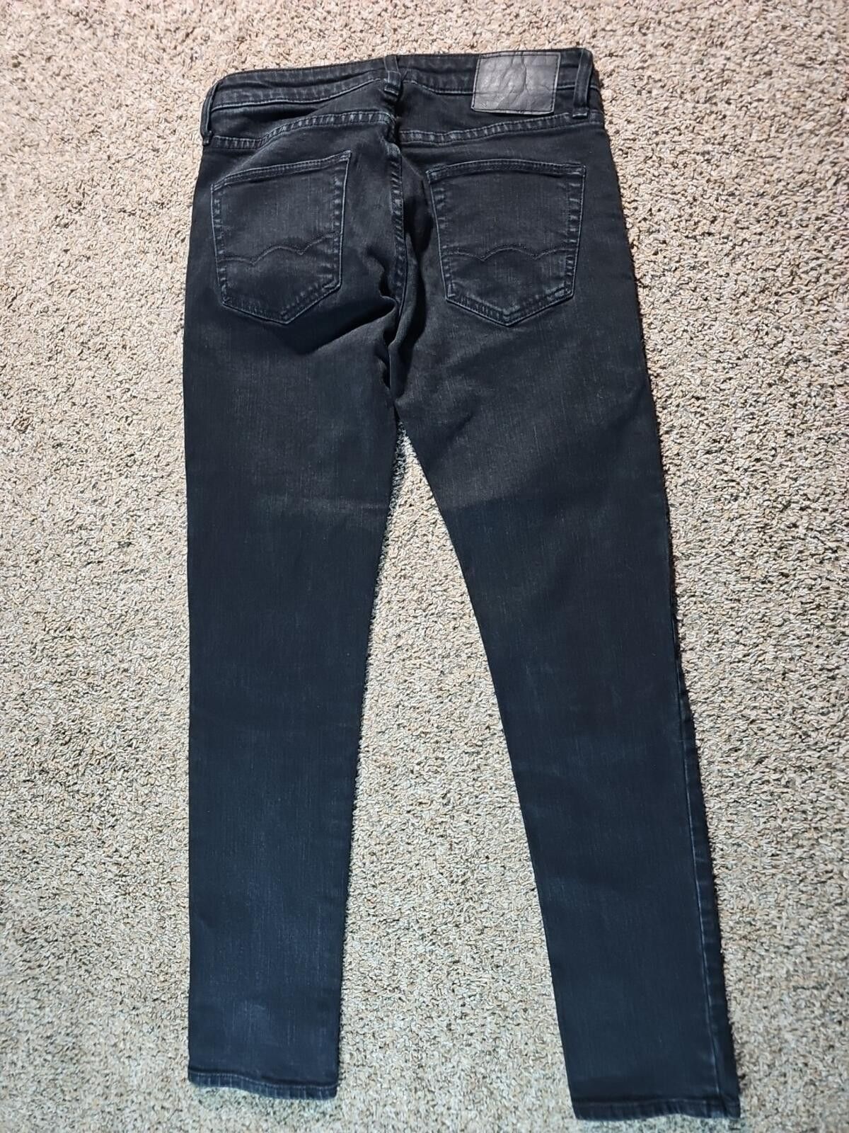 American Eagle Outfitters American Eagle Active Flex Black Jeans 29x32 Size US 29 - 8 Thumbnail