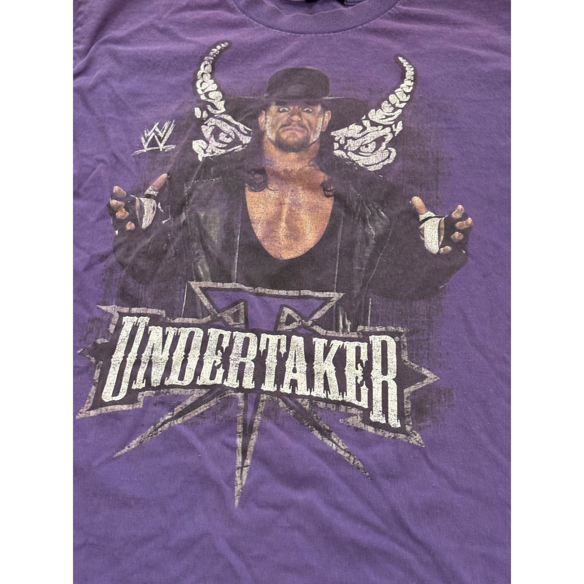 WWE Vintage 2000's WWE The Undertaker Wrestling T-Shirt Purple M Size US S / EU 44-46 / 1 - 5 Thumbnail