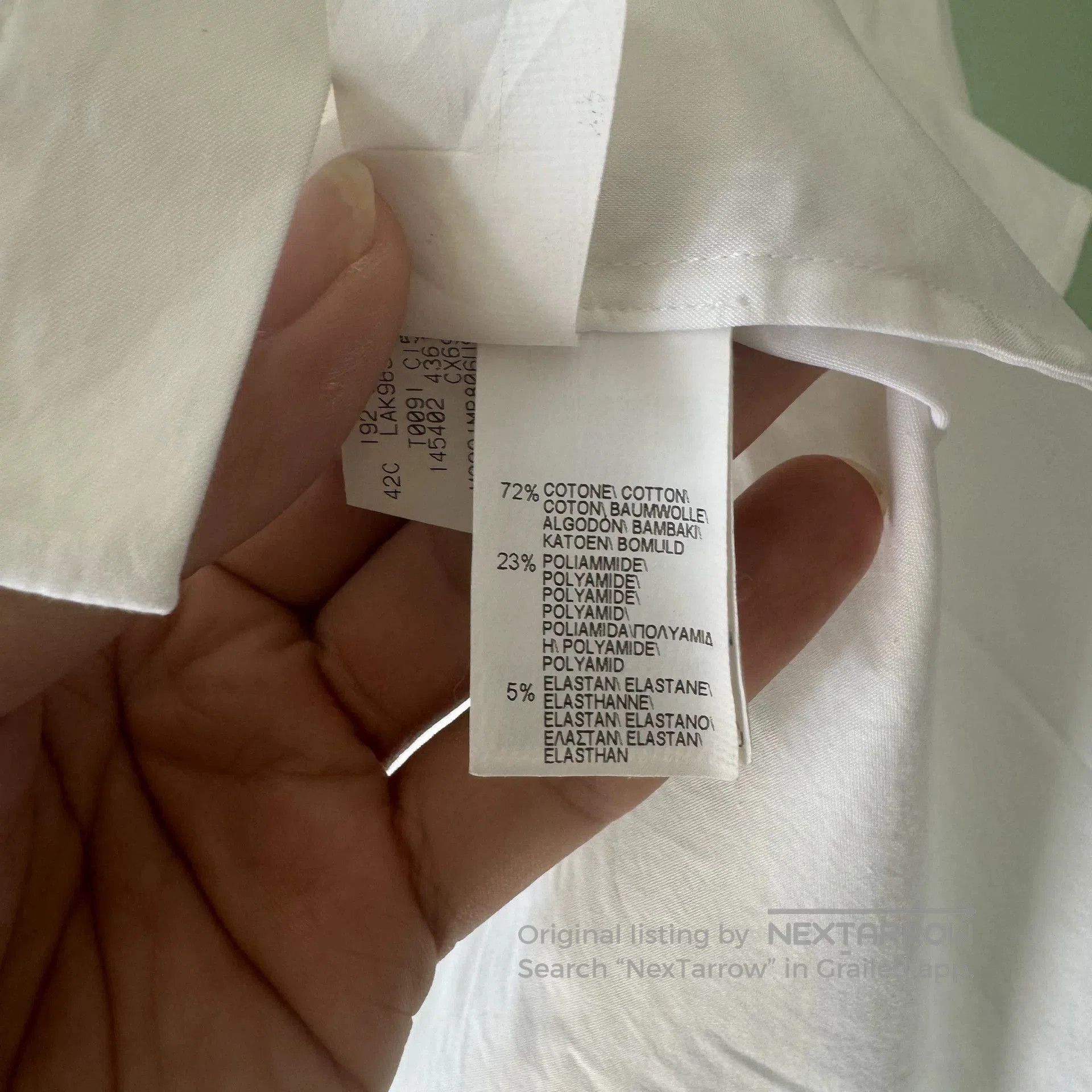 Brunello Cucinelli Brunello Cucinelli White Shirt M. Size US M / EU 48-50 / 2 - 9 Thumbnail