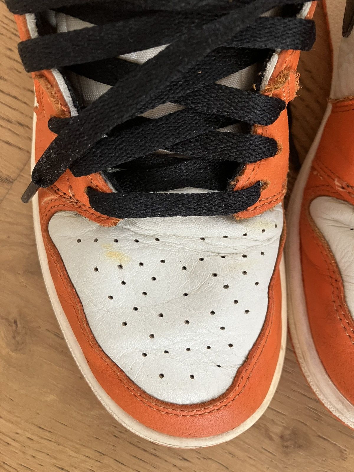 Jordan Brand × Nike Nike Air Jordan 1 High Reverse Shattered Backboard Size US 6.5 / EU 39-40 - 9 Thumbnail