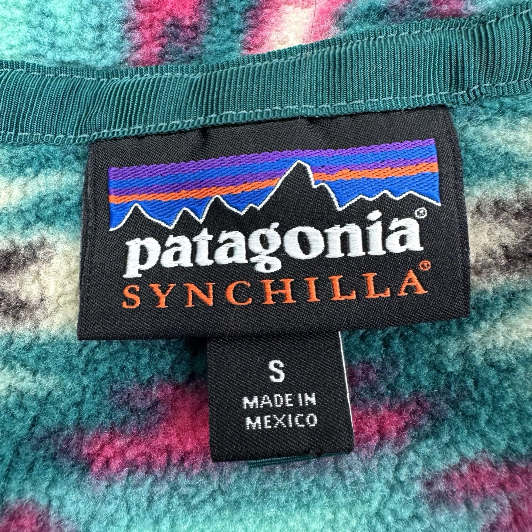 Patagonia Patagonia Jacket Womens Small Blue T Snap Fleece Pullover Geometric Size S / US 4 / IT 40 - 3 Thumbnail