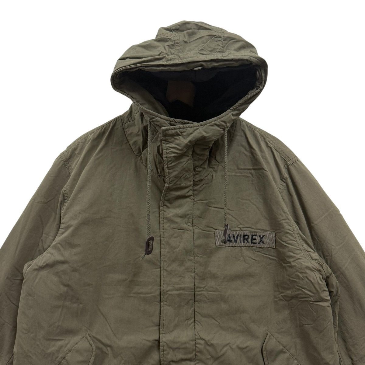 Avirex Vintage Avirex Parka Hoodie Jacket Size US L / EU 52-54 / 3 - 3 Thumbnail