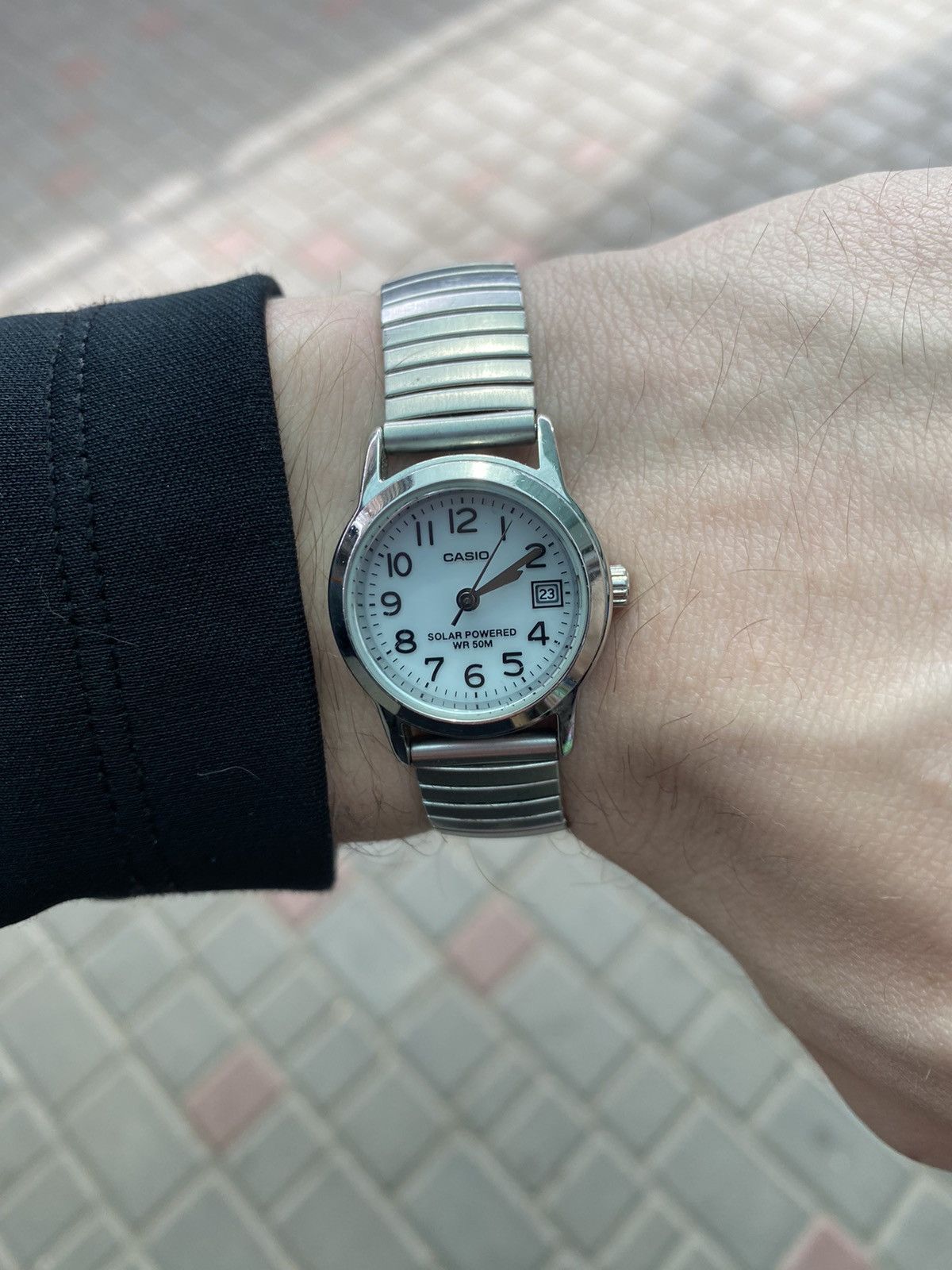 Casio × Jewelry × Vintage Casio LTP-S100 Solar Powered Watch 50M WR Size ONE SIZE - 4 Thumbnail