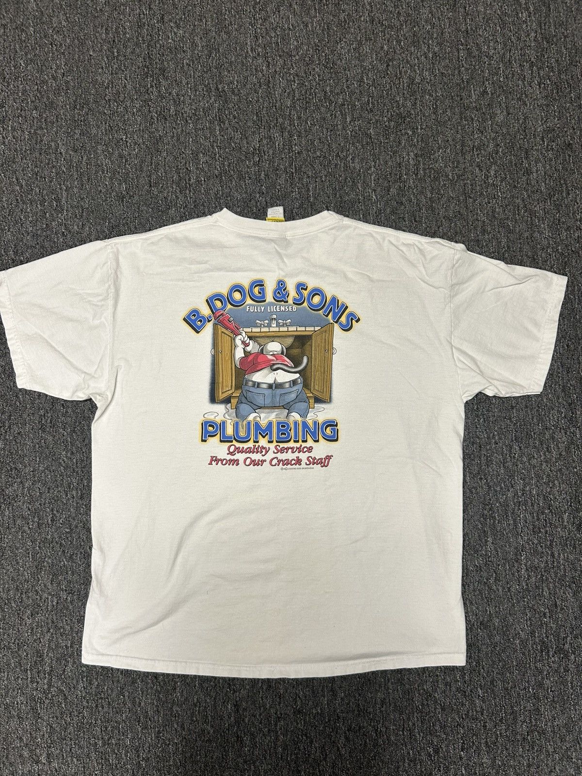 Big Dogs Y2K Big dog Plumber Shirt Size US XL / EU 56 / 4 - 3 Thumbnail