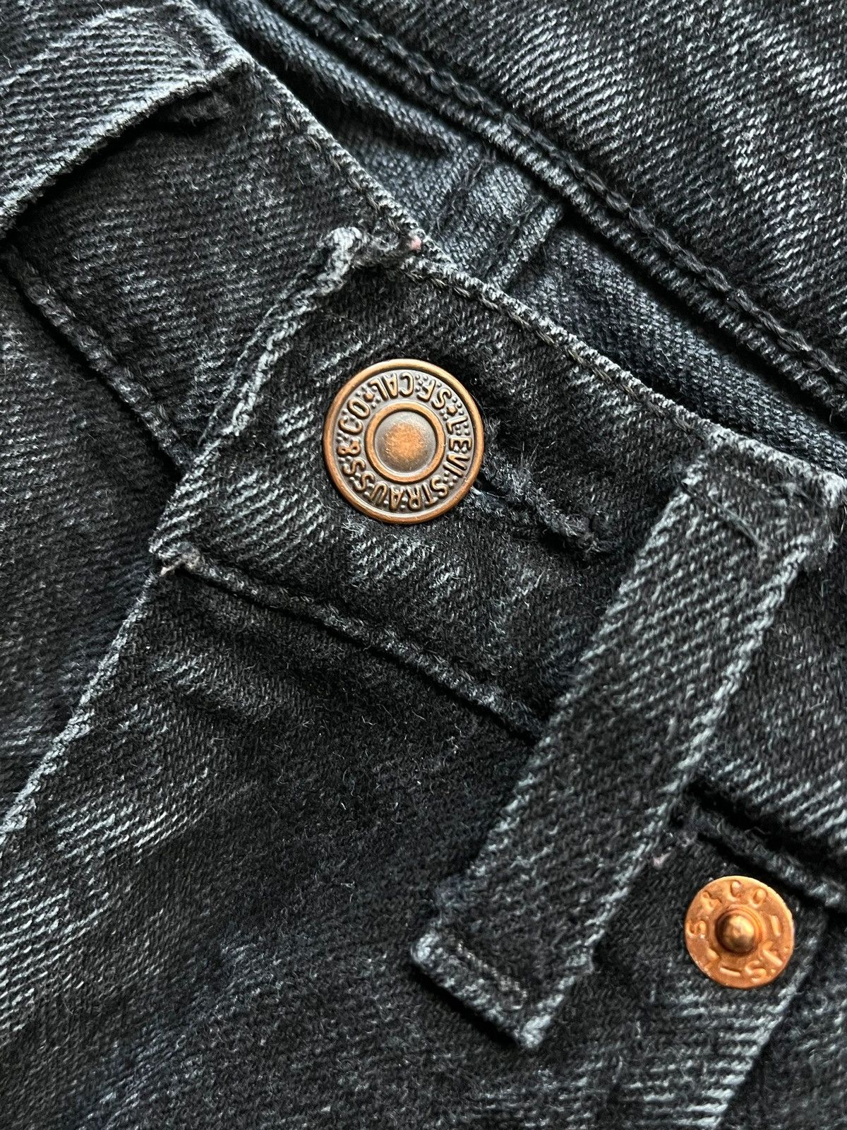 Levi's Levi’s 805 Vintage 1996 Sz W 27 Black Jeans Made in Italy Size 27" / US 4 / IT 40 - 4 Thumbnail