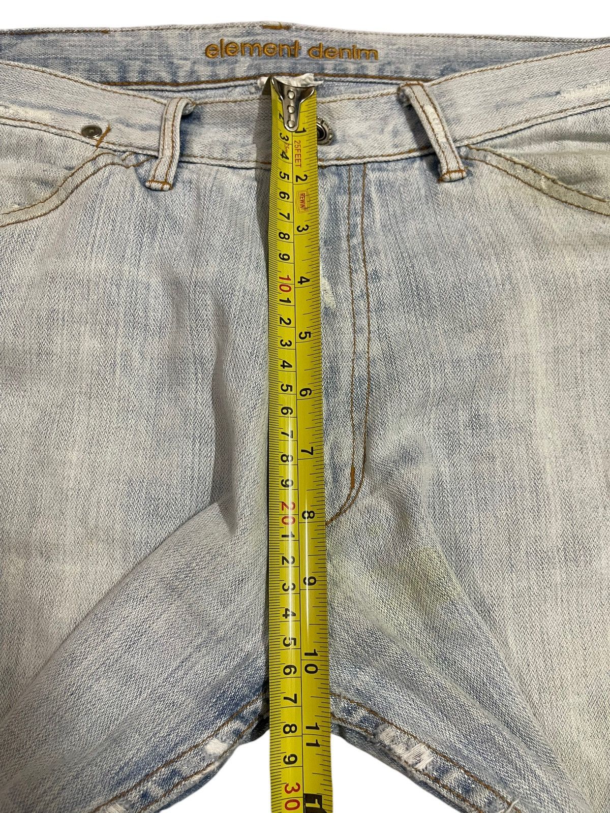 Element Vintage Element Blue Bleached Style Distressed Loose Jeans Size US 32 / EU 48 - 16 Thumbnail