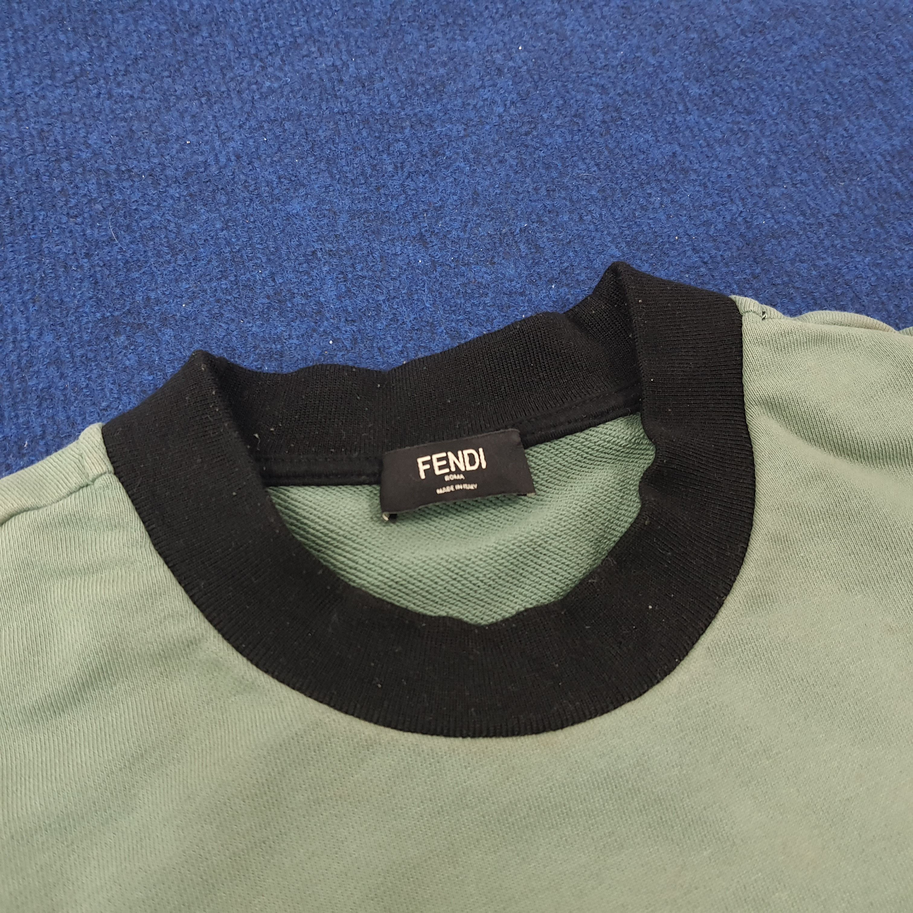 Fendi × Vintage Vintage FENDI Designer Sweatshirt C234N25 Size US L / EU 52-54 / 3 - 4 Thumbnail