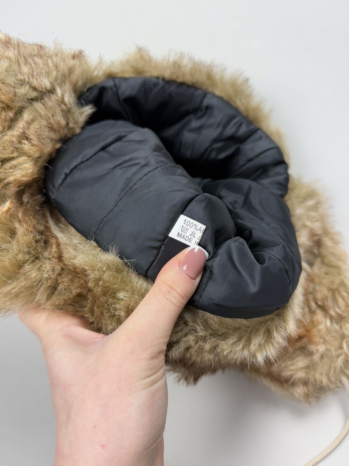 Other Vintage Ushanka Faux Fur Fuzzy Trapper Hat One Size Size ONE SIZE - 10 Thumbnail