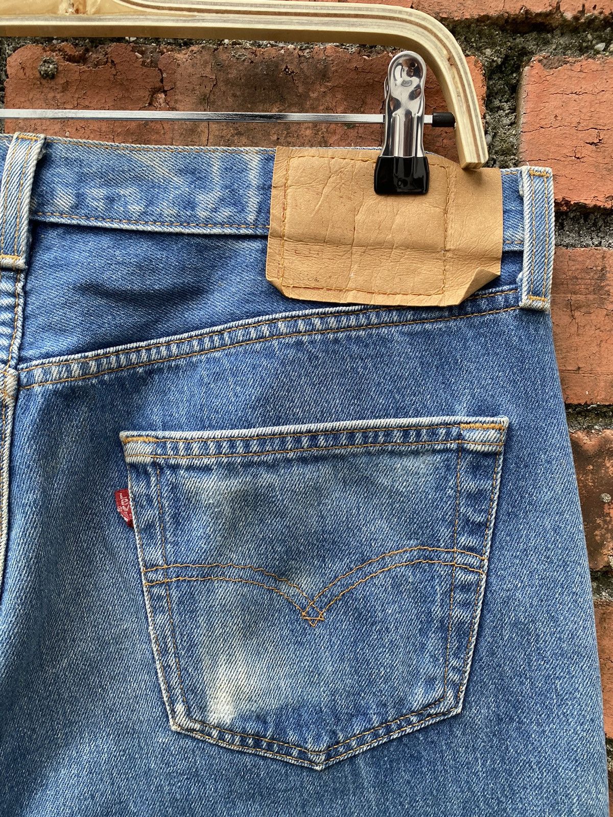 Levi's × Levi's Vintage Clothing × Vintage size 35x28.5 vintage levi's 501 90s made in USA Size US 35 - 2 Thumbnail