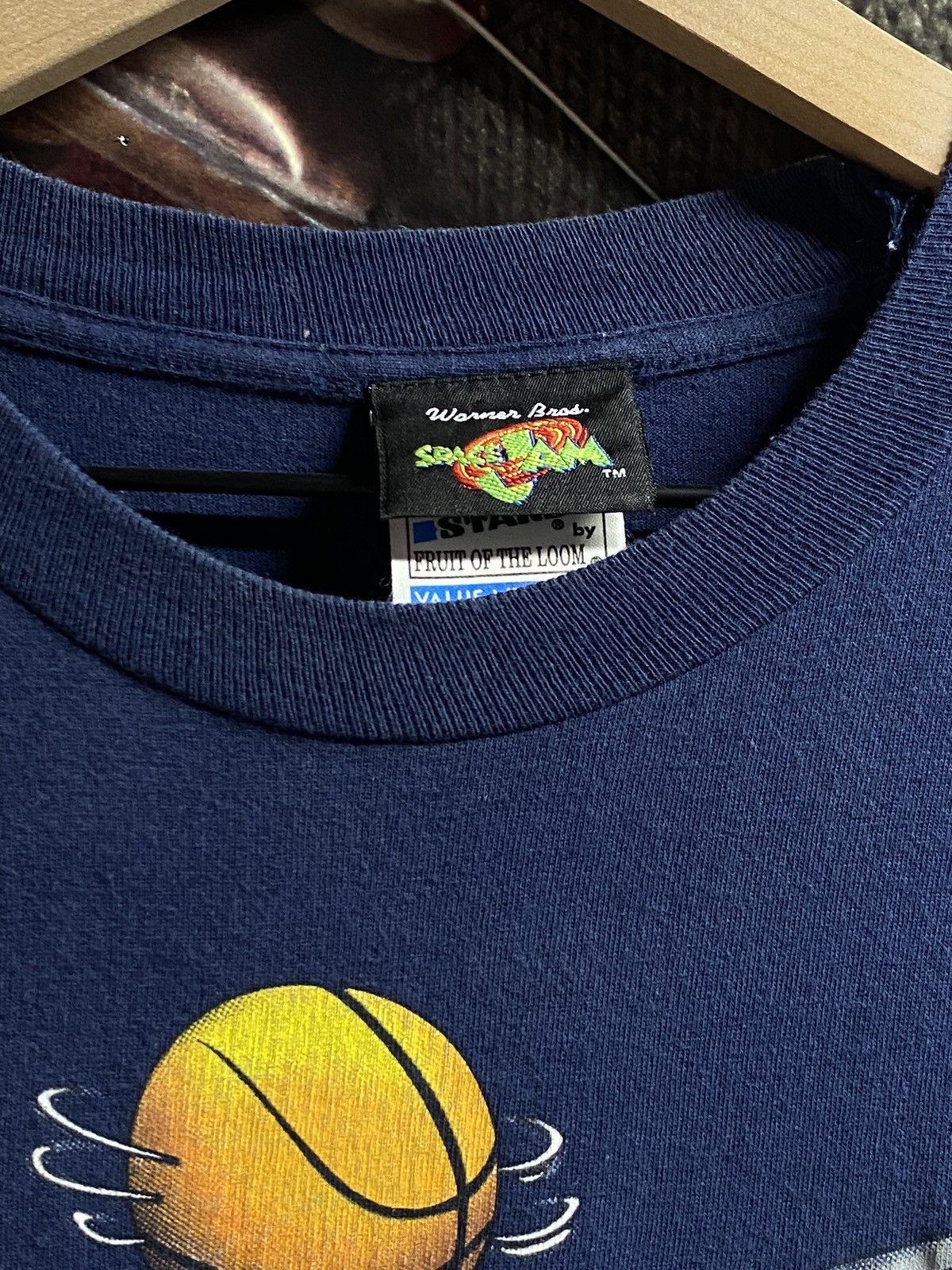 Other Vintage 90’s Looney Tunes Space Jam Movie Tee Shirt XLarge Size US XL / EU 56 / 4 - 7 Thumbnail