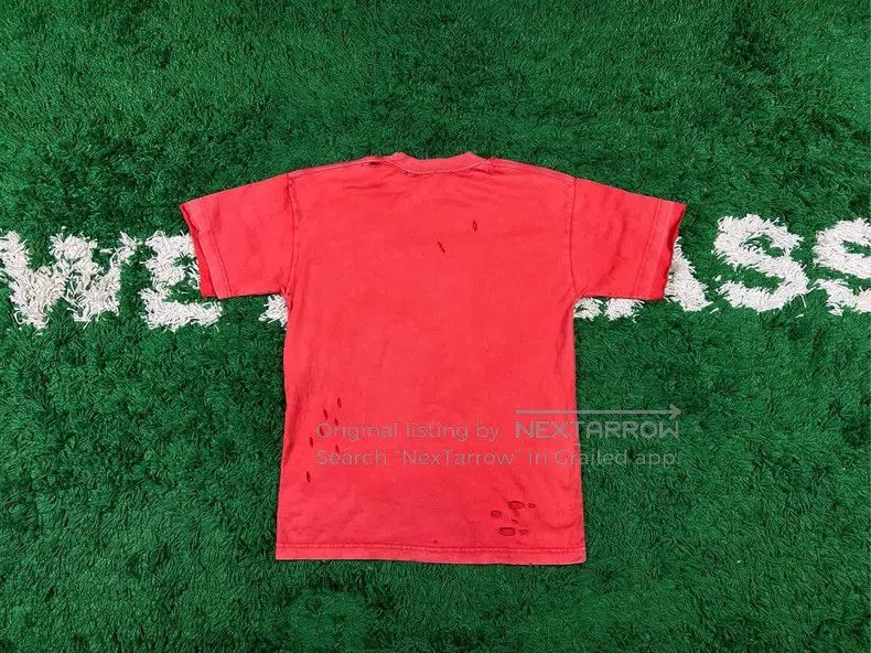 Balenciaga Balenciaga Destruction Double B Aged Short Sleeve Size US XS / EU 42 / 0 - 2 Thumbnail