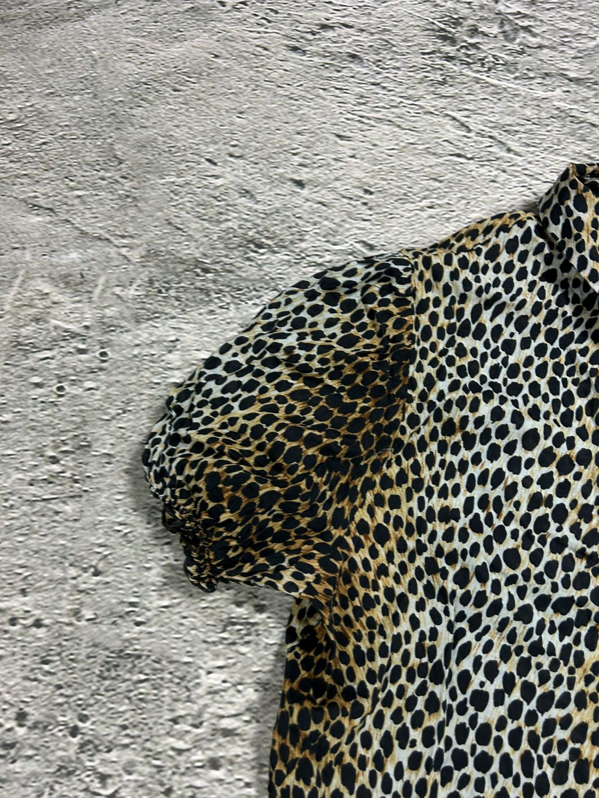Dolce & Gabbana Dolce & Gabbana cheetah shirt button up shirt Size M / US 6-8 / IT 42-44 - 3 Thumbnail