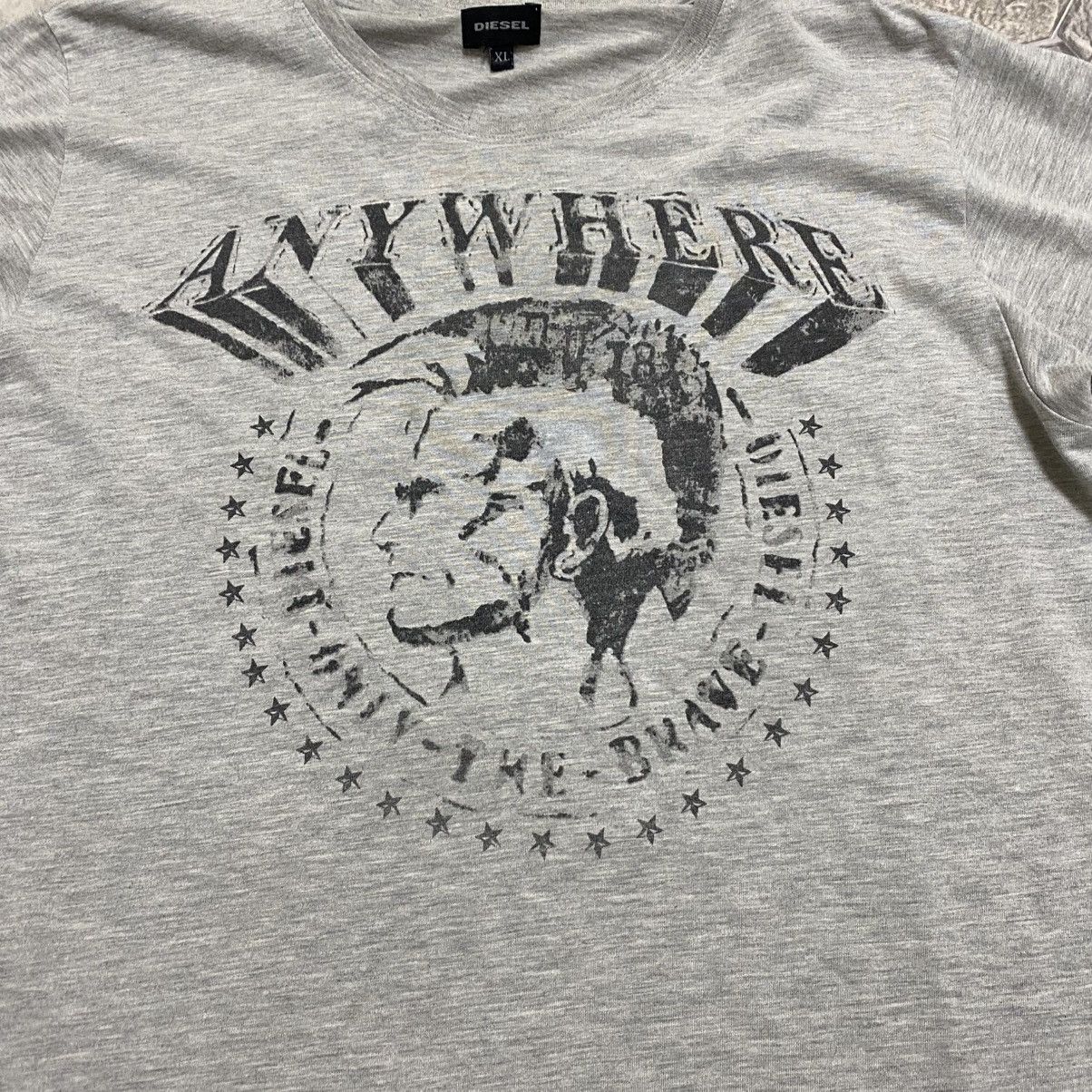 Diesel Vintage Diesel T-Shirt Big Logo Japan Style Y2k Size US XL / EU 56 / 4 - 4 Thumbnail