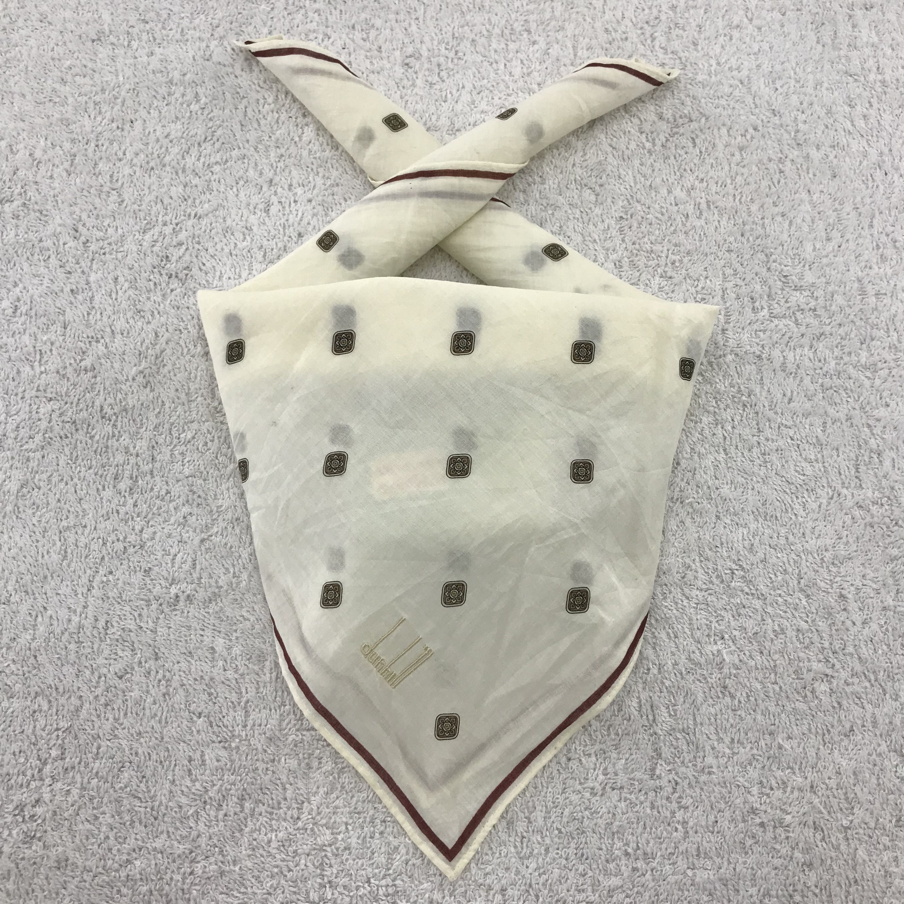 Alfred Dunhill × Vintage Alfred Dunhill Handkerchief / Neckerchief / Bandana Size ONE SIZE - 1 Thumbnail